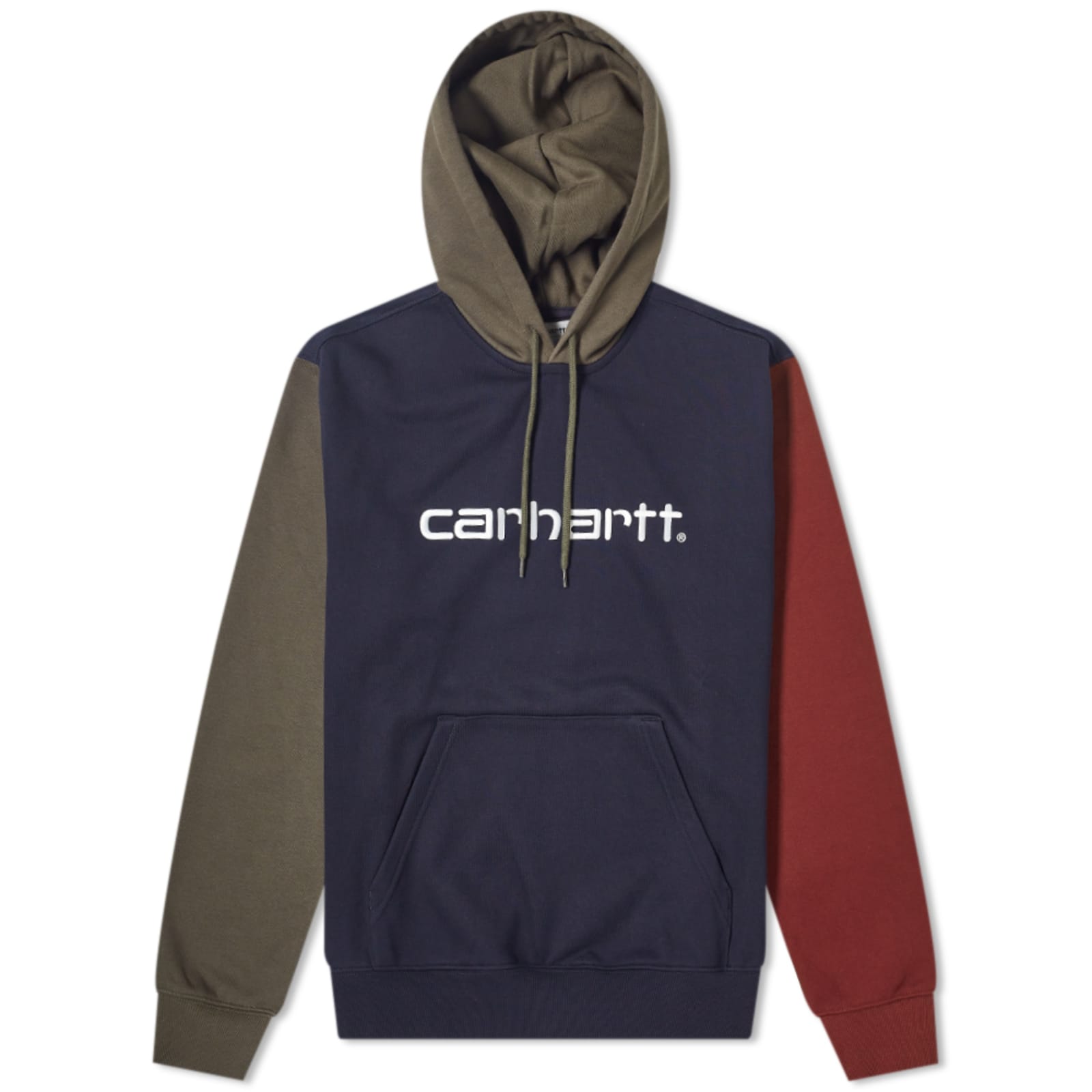 Carhartt WIP Hooded Carhartt Tricol Sweat - Dark Navy