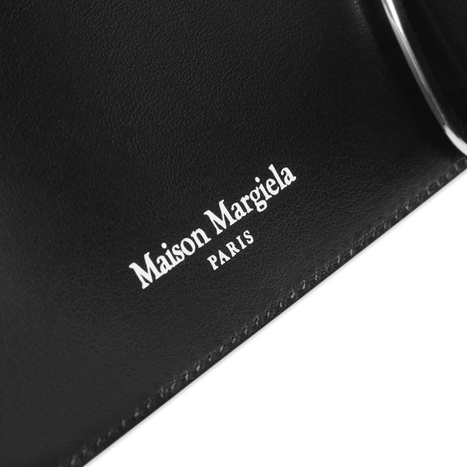 Maison Margiela Broken Mirror Money Clip Wallet - Silver & Black