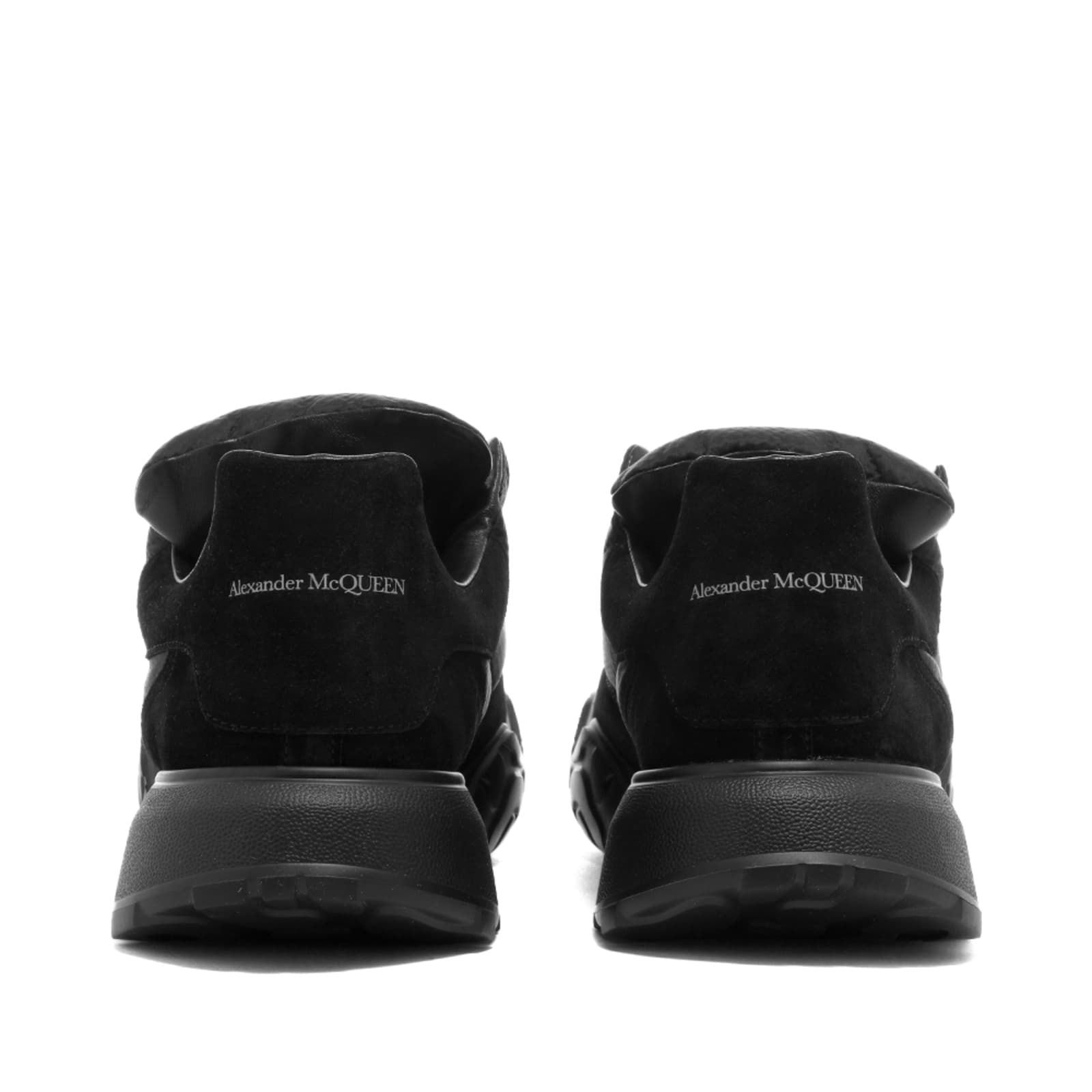 Alexander McQueen Concealed Laces New Court Sneaker - Black