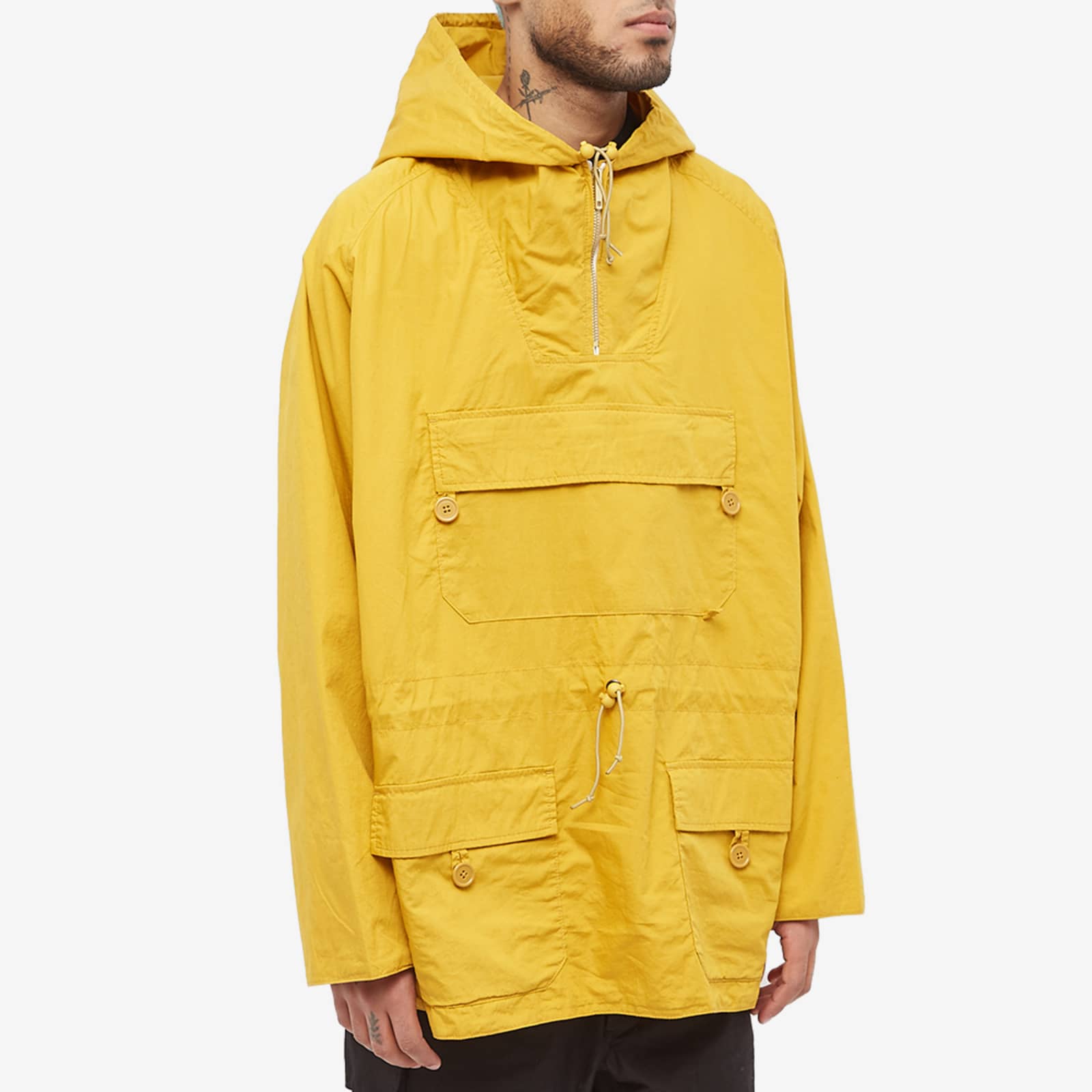 Beams Plus Sports Euro Anorak - Mustard