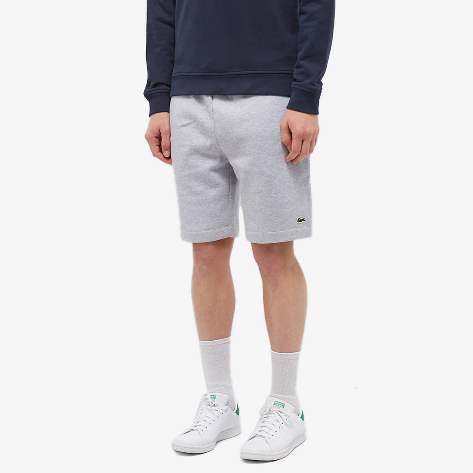 Lacoste Classic Sweat Shorts - Silver Marl