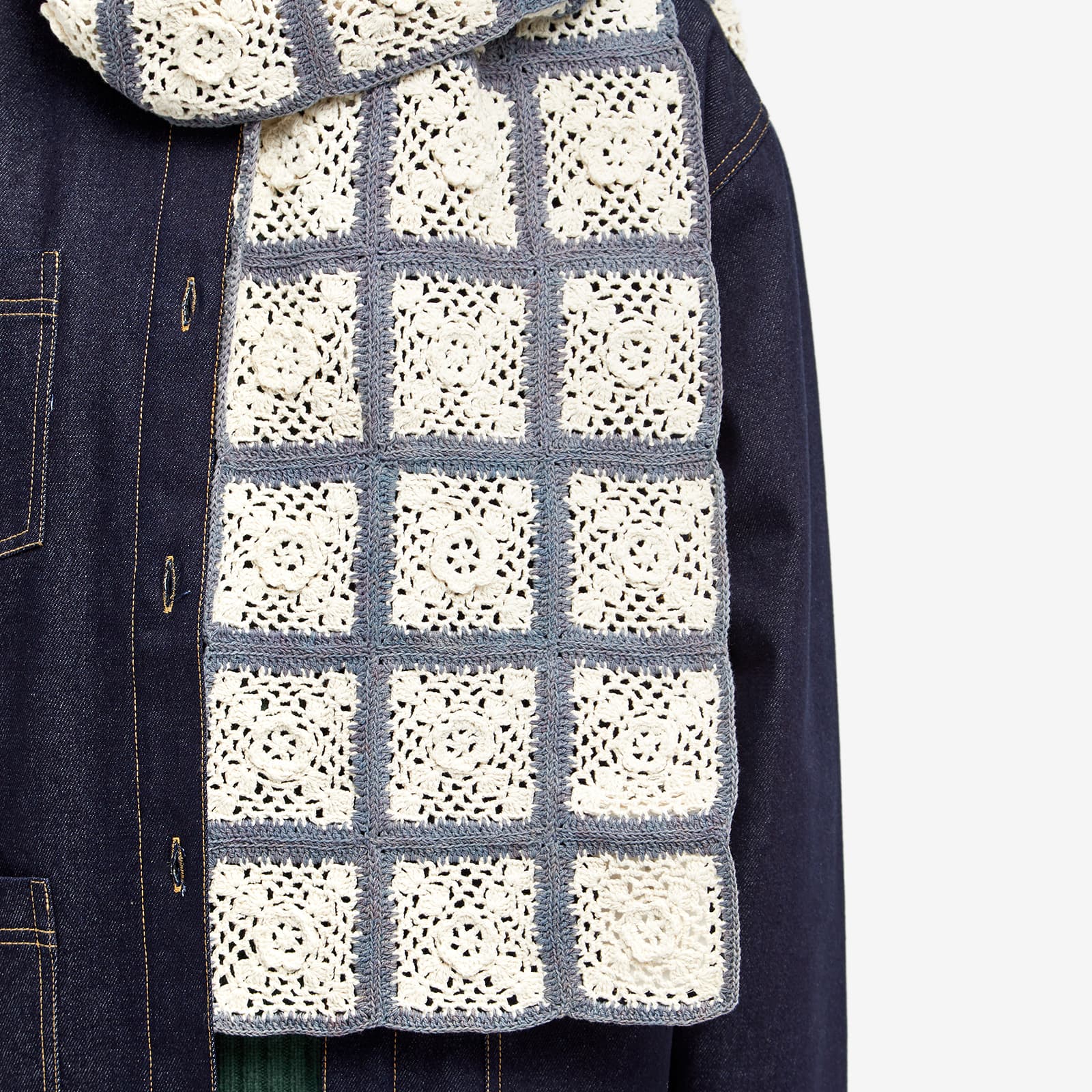 Story mfg. Tea Scarf Purple END. (KR)