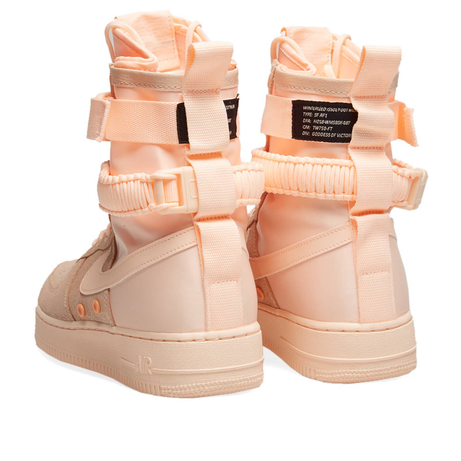 nike air force 1 sf high orange