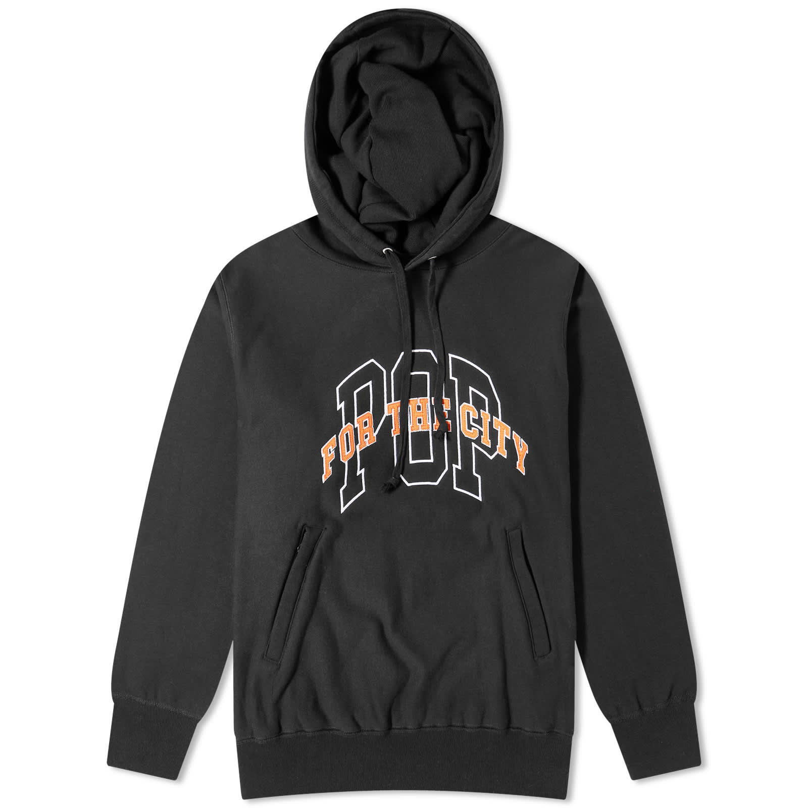 Pop Trading Company x FTC Popover Hoody - Black