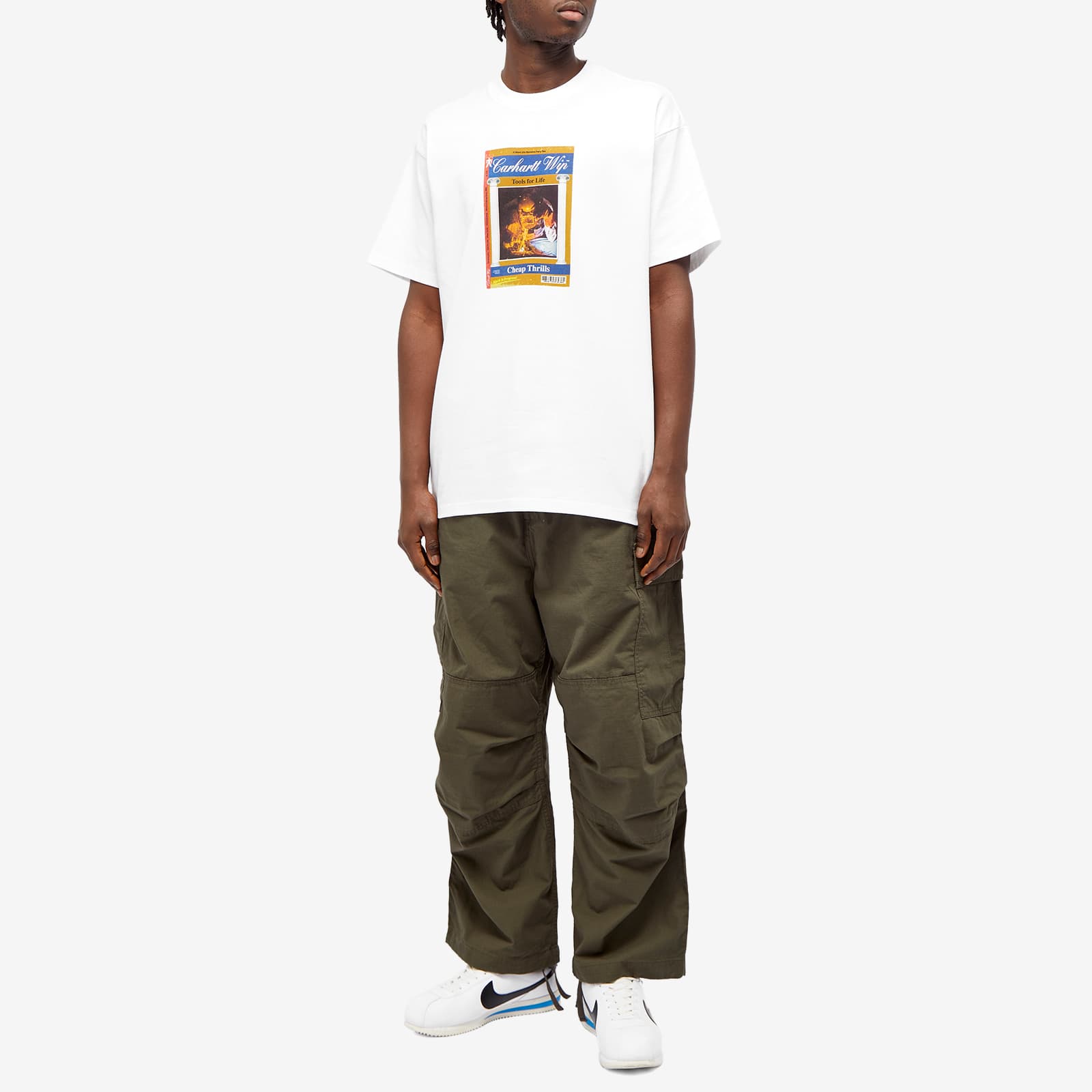 Carhartt WIP Cheap Thrills TShirt White END. (US)
