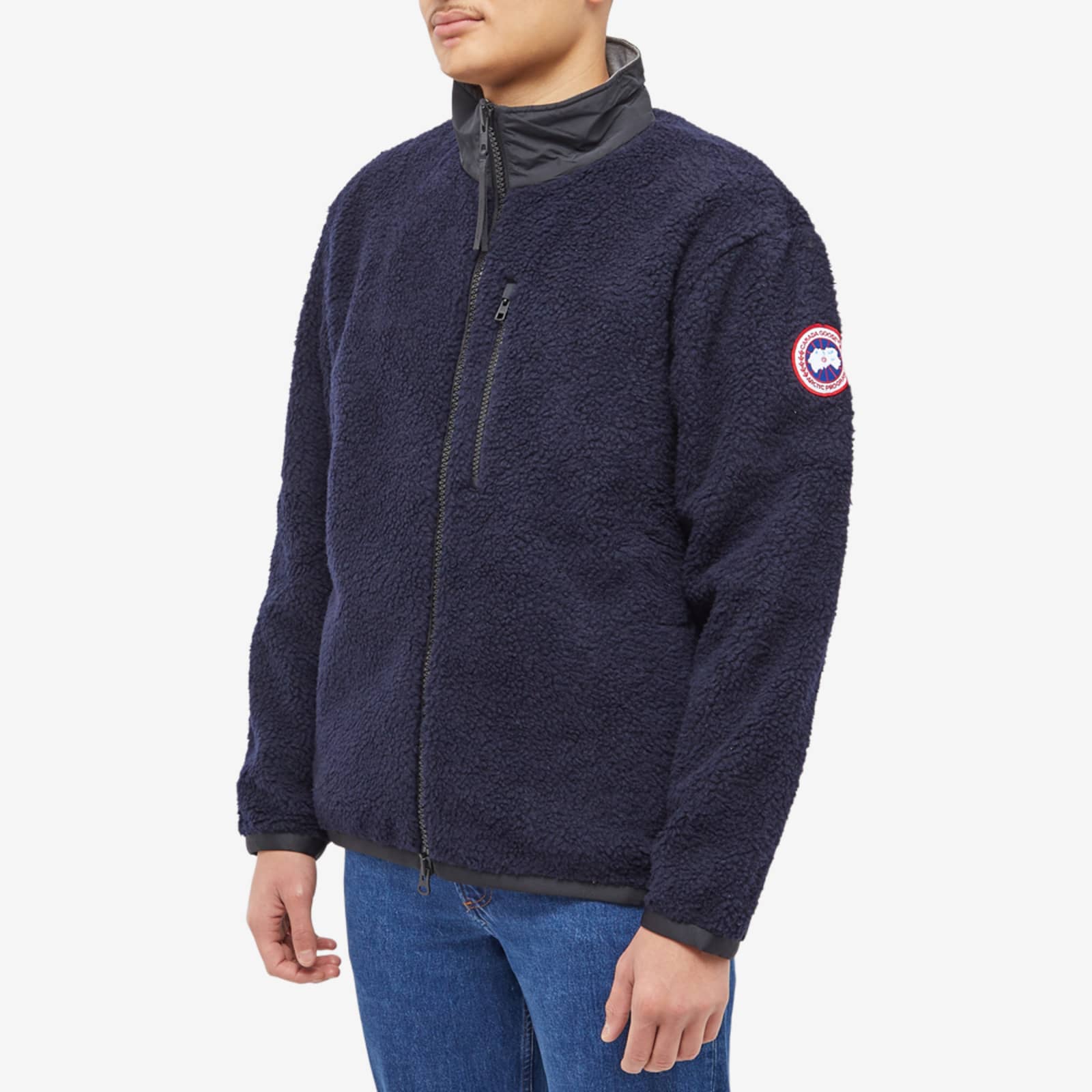 Canada Goose Kelowna Fleece Jacket Atlantic Navy END.
