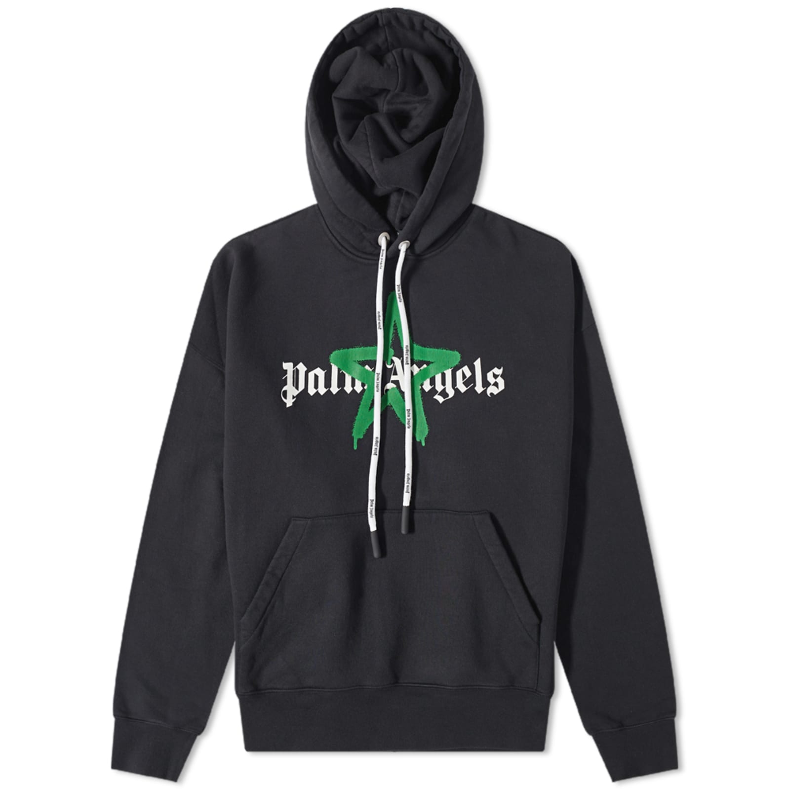 Palm angels sprayed logo hoodie Clearance