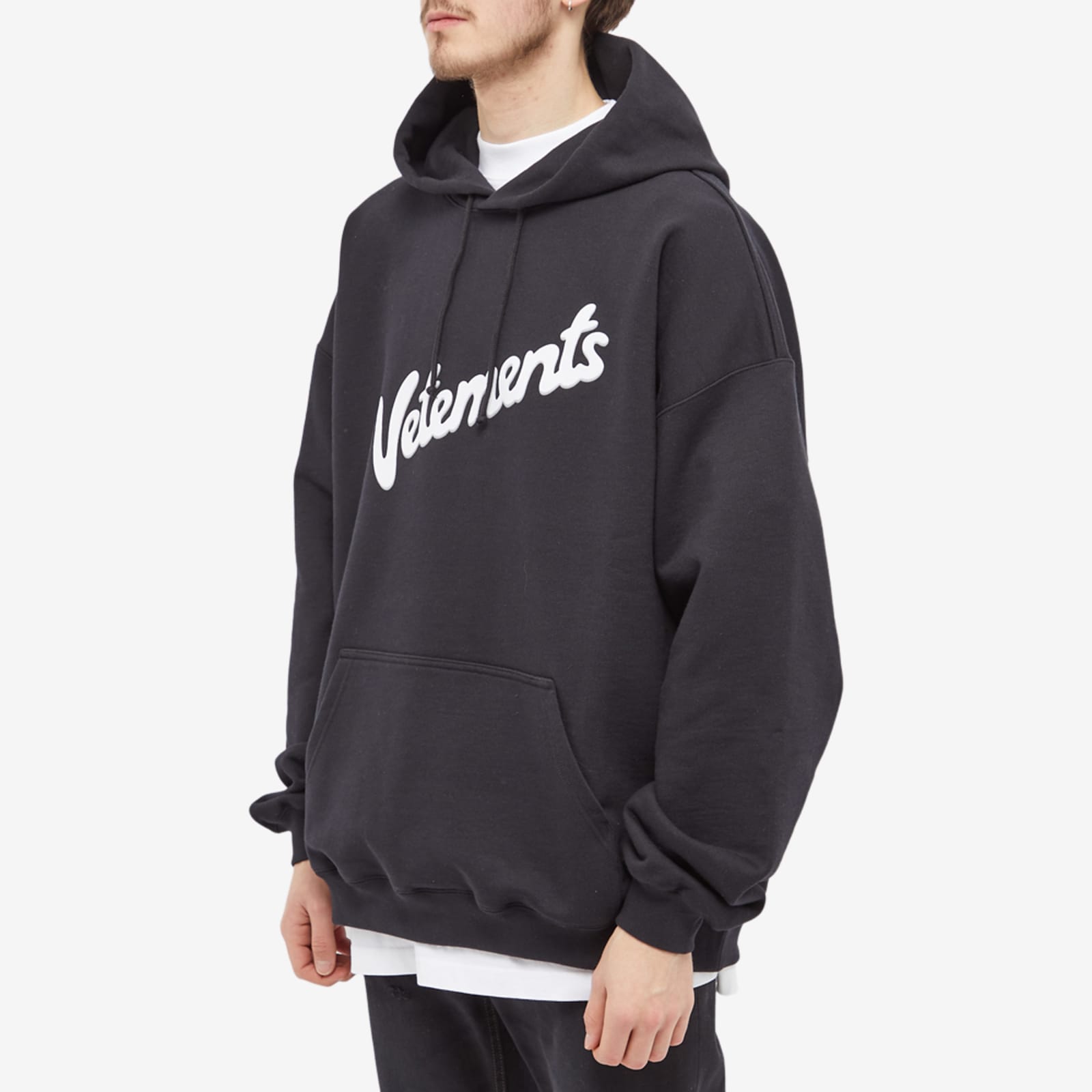 VETEMENTS Milka Logo Popover Hoodie - Black