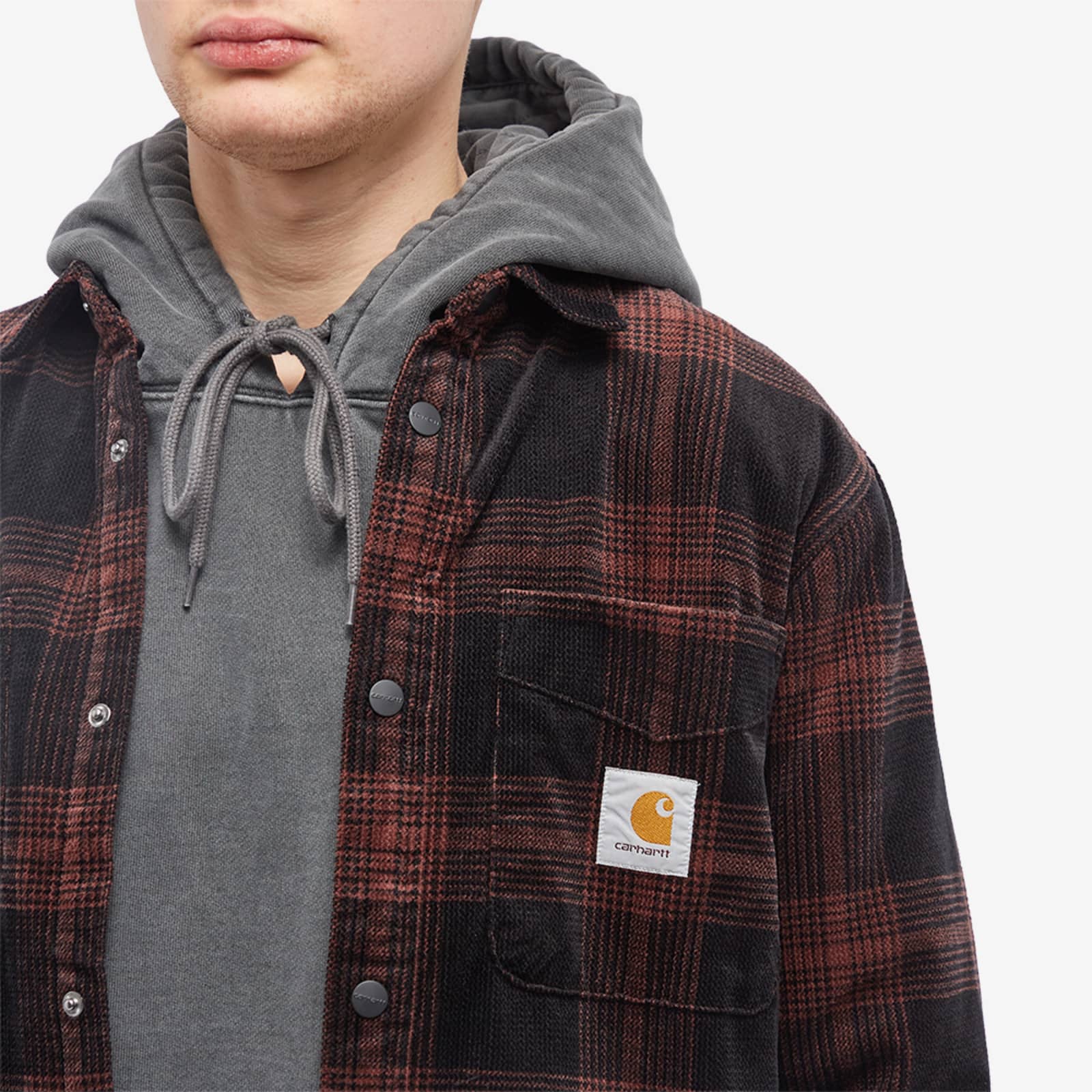 Carhartt WIP Ginnis Corduroy Shirt Jacket - Ale Check