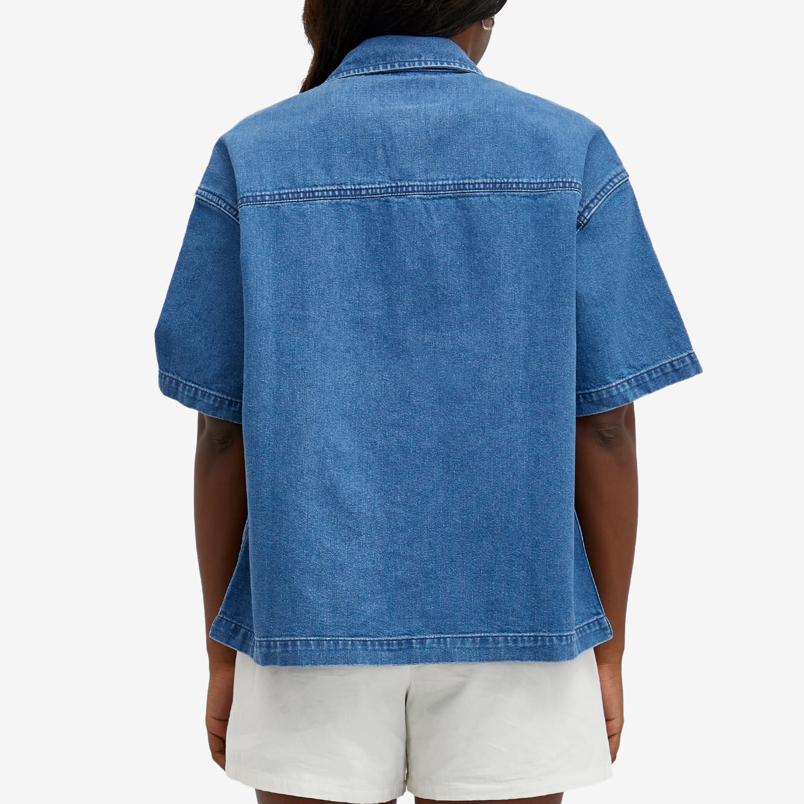 Carhartt WIP Short Sleeve Lovilia Shirt Blue END.