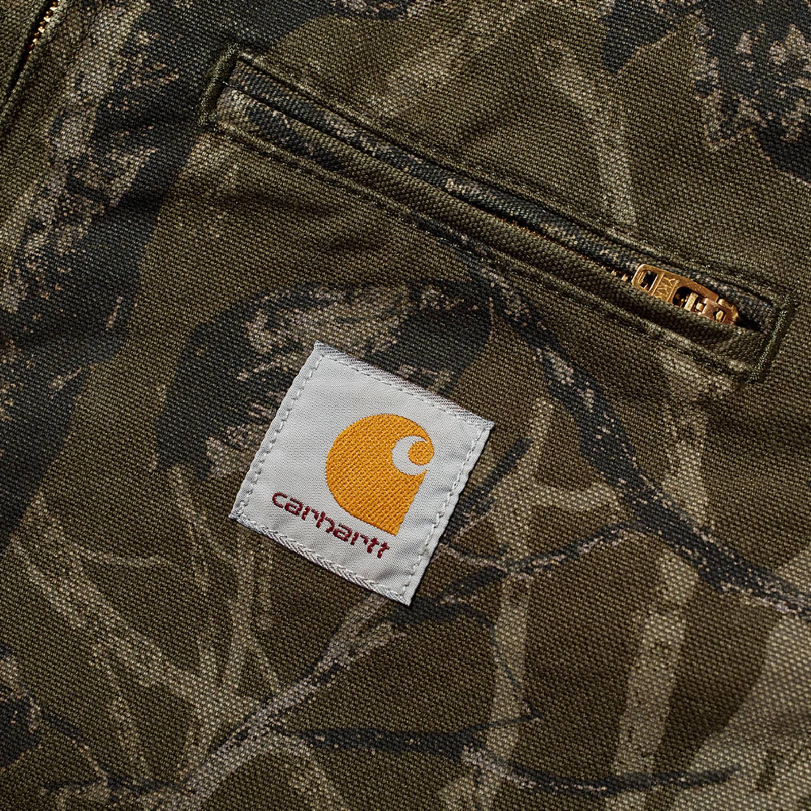 Carhartt WIP Detroit Jacket - Camo Tree & Green