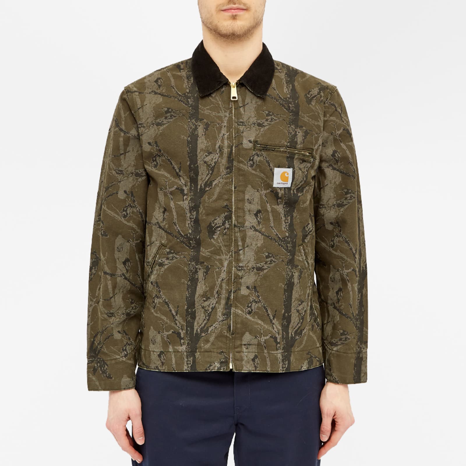 Carhartt WIP Detroit Jacket - Camo Tree & Green