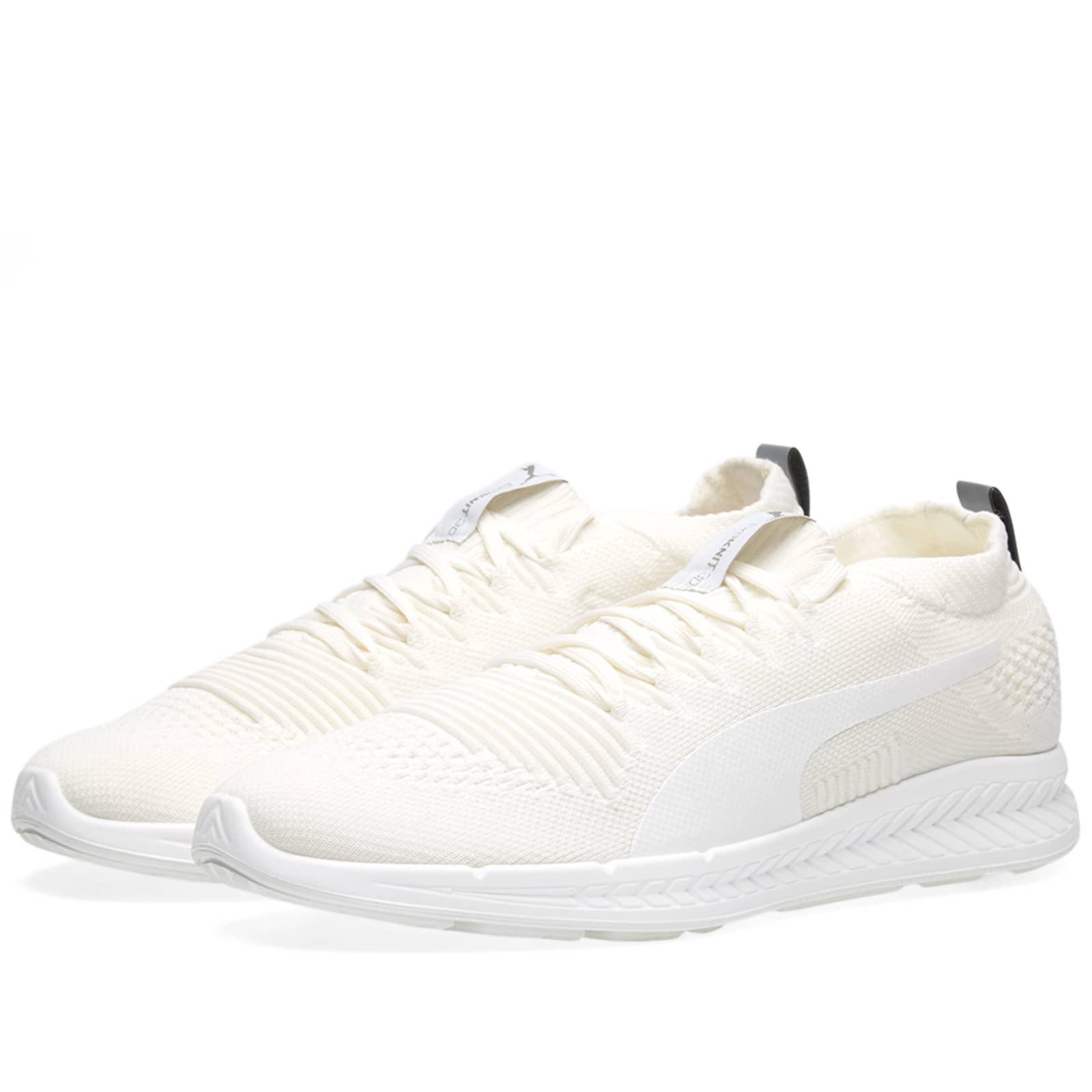 puma ignite flash evoknit white