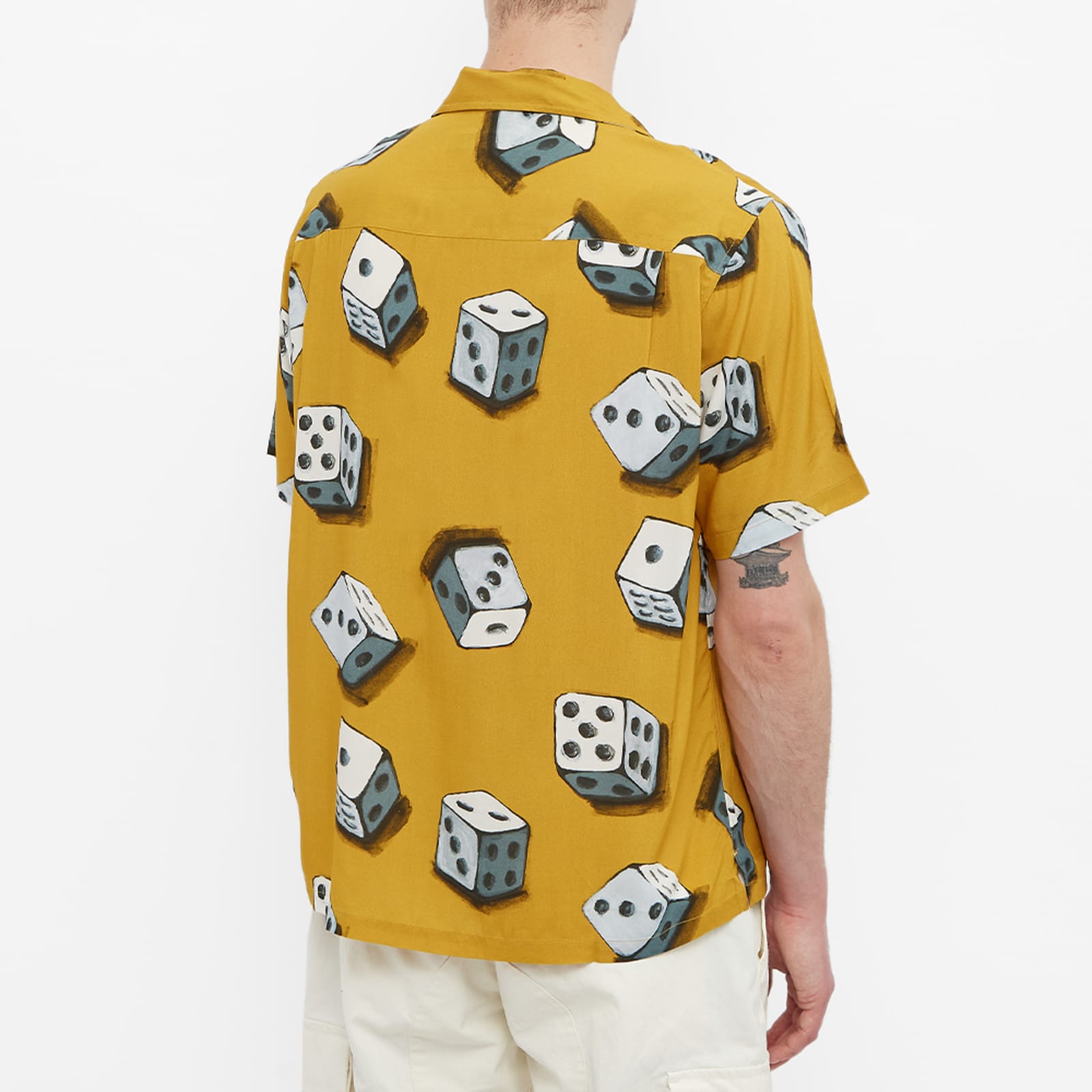 Stussy Dice Pattern Shirt Mustard END. (KR)