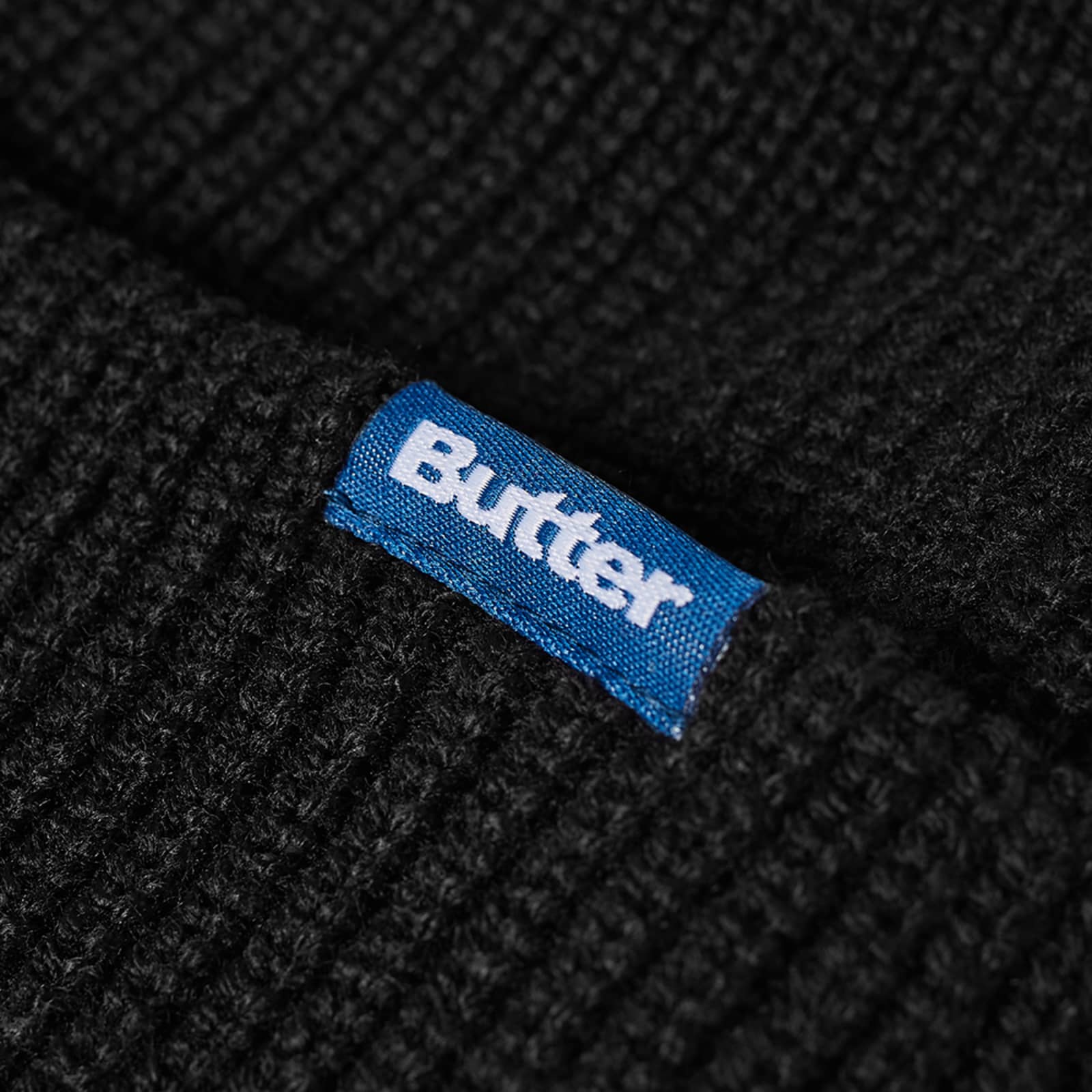 Butter Goods Wharfie Beanie Black END. (GB)