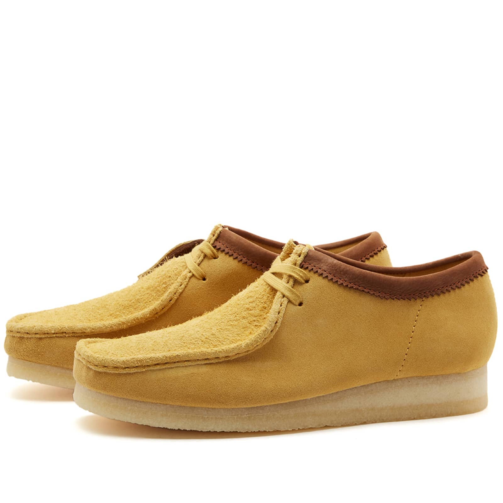 Clarks Originals Wallabee - Yellow Combi