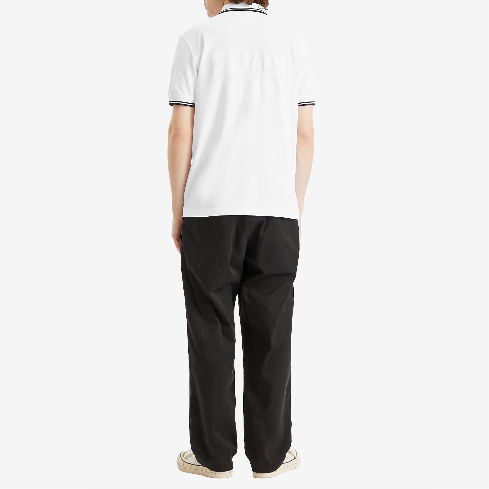 Comme des Garçons SHIRT x Fred Perry Polo Shirt - White