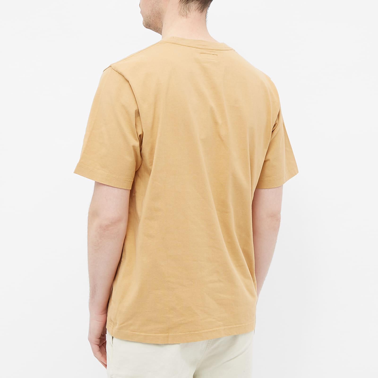 Stussy Stock Logo T-Shirt Tan | END.