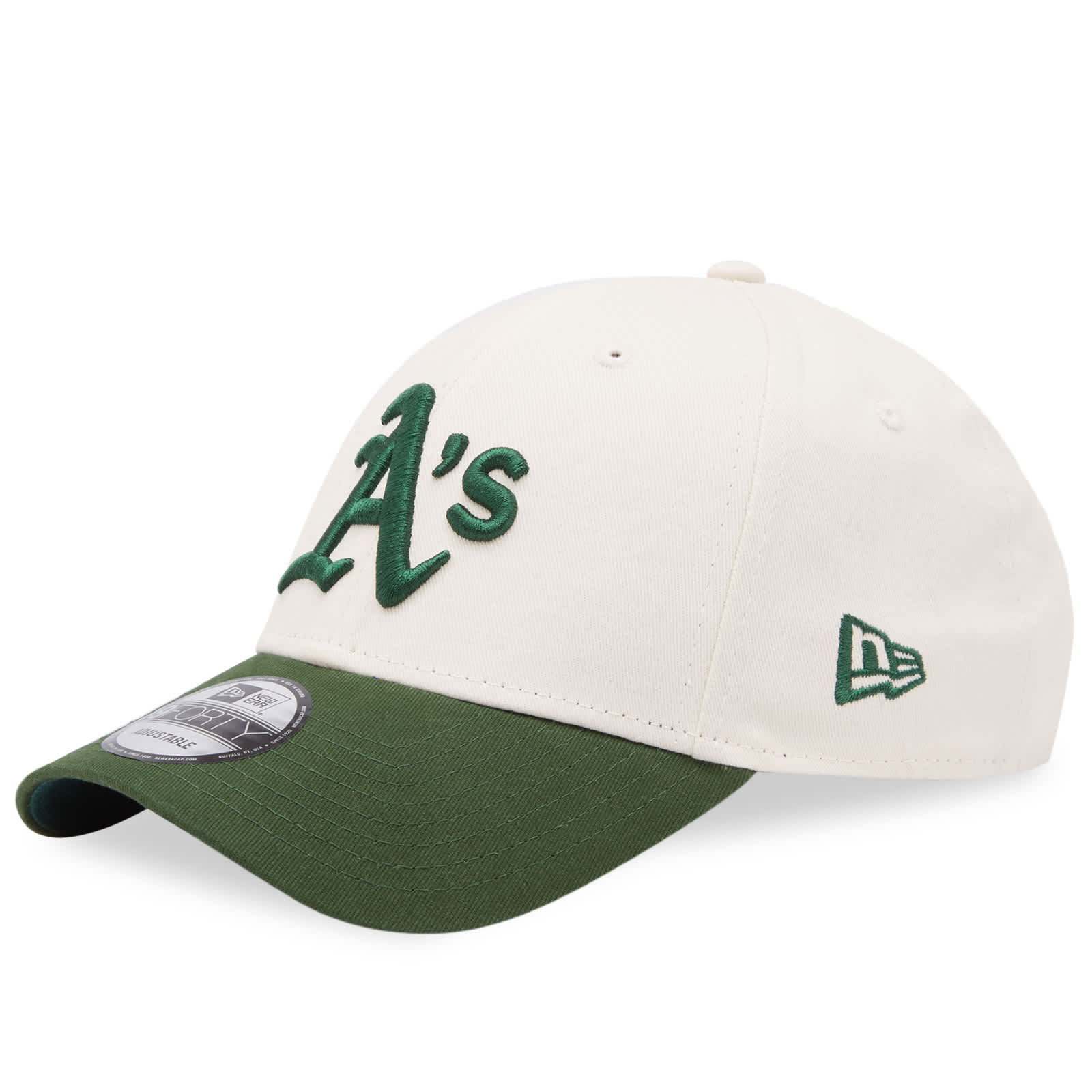 New Era Oakland Athletics 9Forty Adjustable Cap Stone END. (GB)