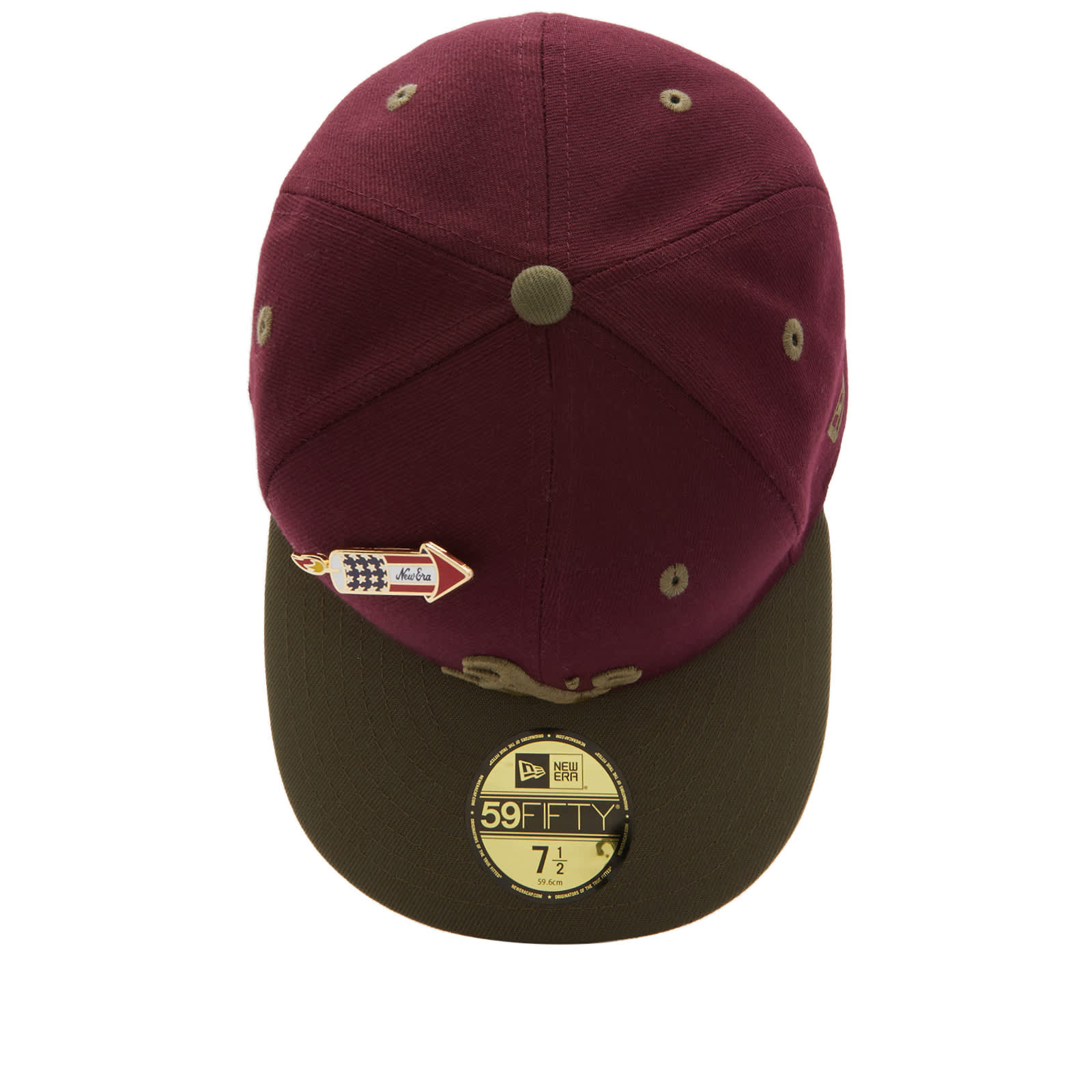 New Era Oakland Athletics Trail Mix 59Fifty Cap Maroon END. (SG)