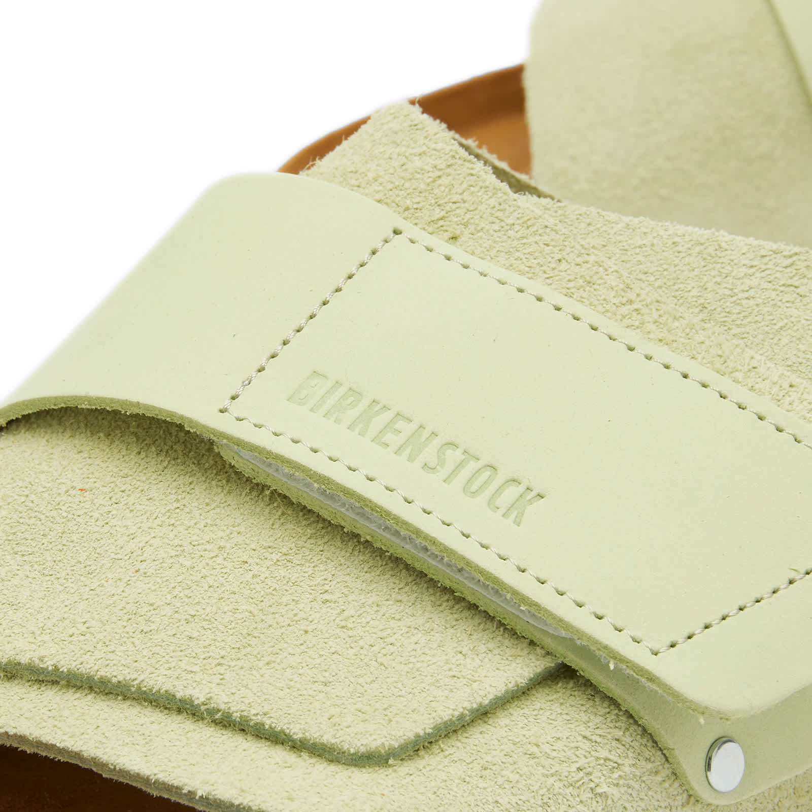 Birkenstock Kyoto - Faded Lime Suede