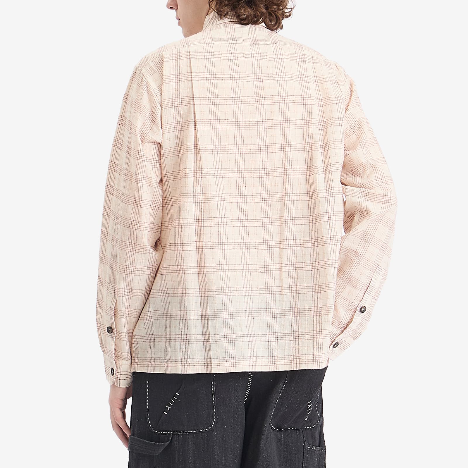 Kartik Research Zari Woven Stripe Shirt