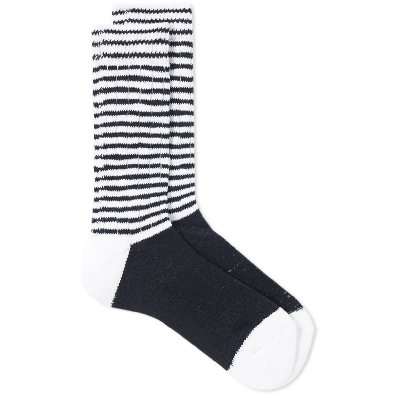 Edifice Stripe Sock Black END.