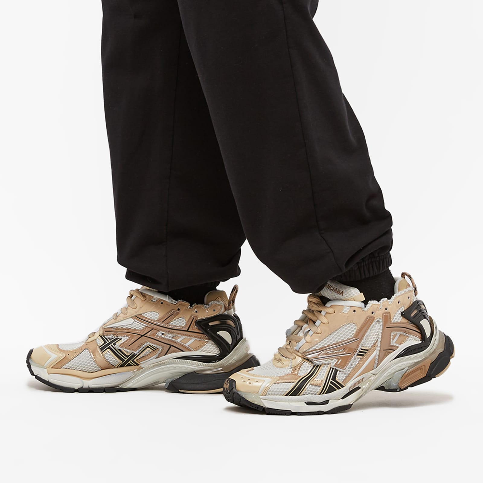 tan balenciaga runners