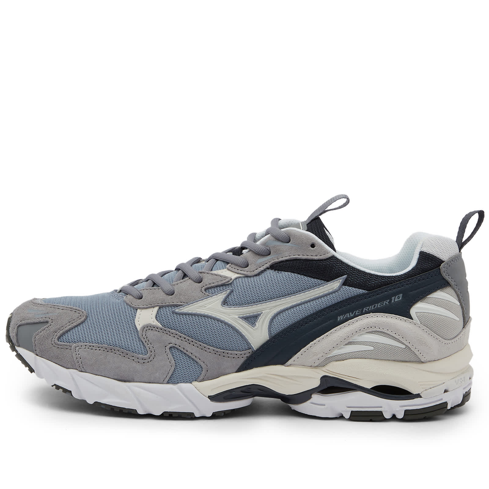 Mizuno Wave Rider 10 Premium Tradewinds, Snow White & Nimbus Cloud