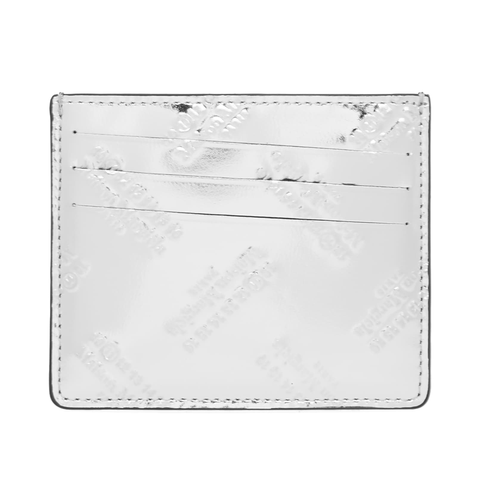 Maison Margiela 11 Laminated Card Holder Silver & Black END. (US)