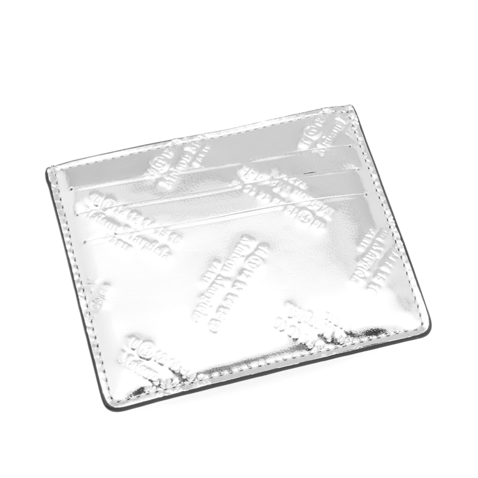 Maison Margiela 11 Laminated Card Holder Silver & Black END. (US)