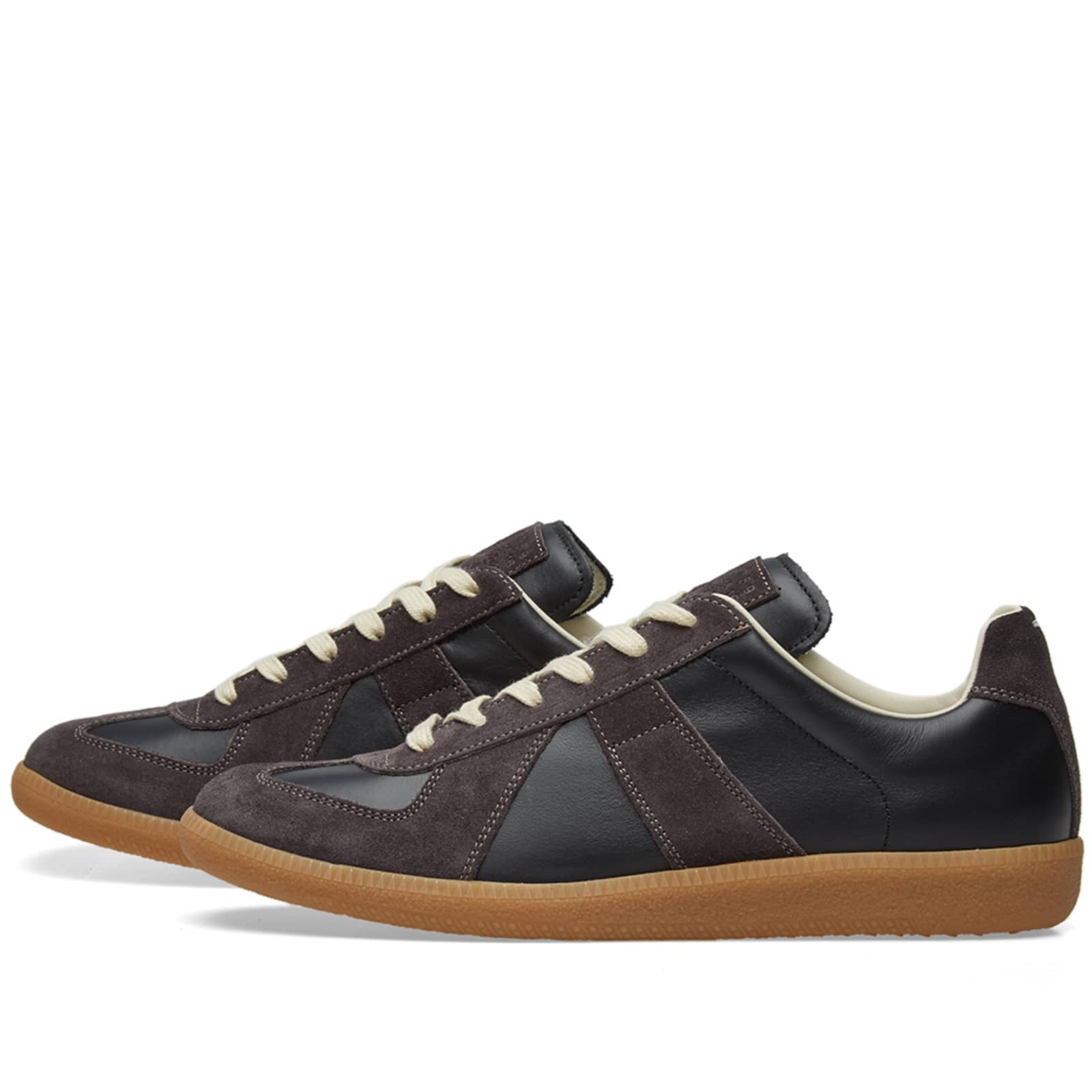 Maison Margiela 22 Classic Replica Sneaker - Black & Amber