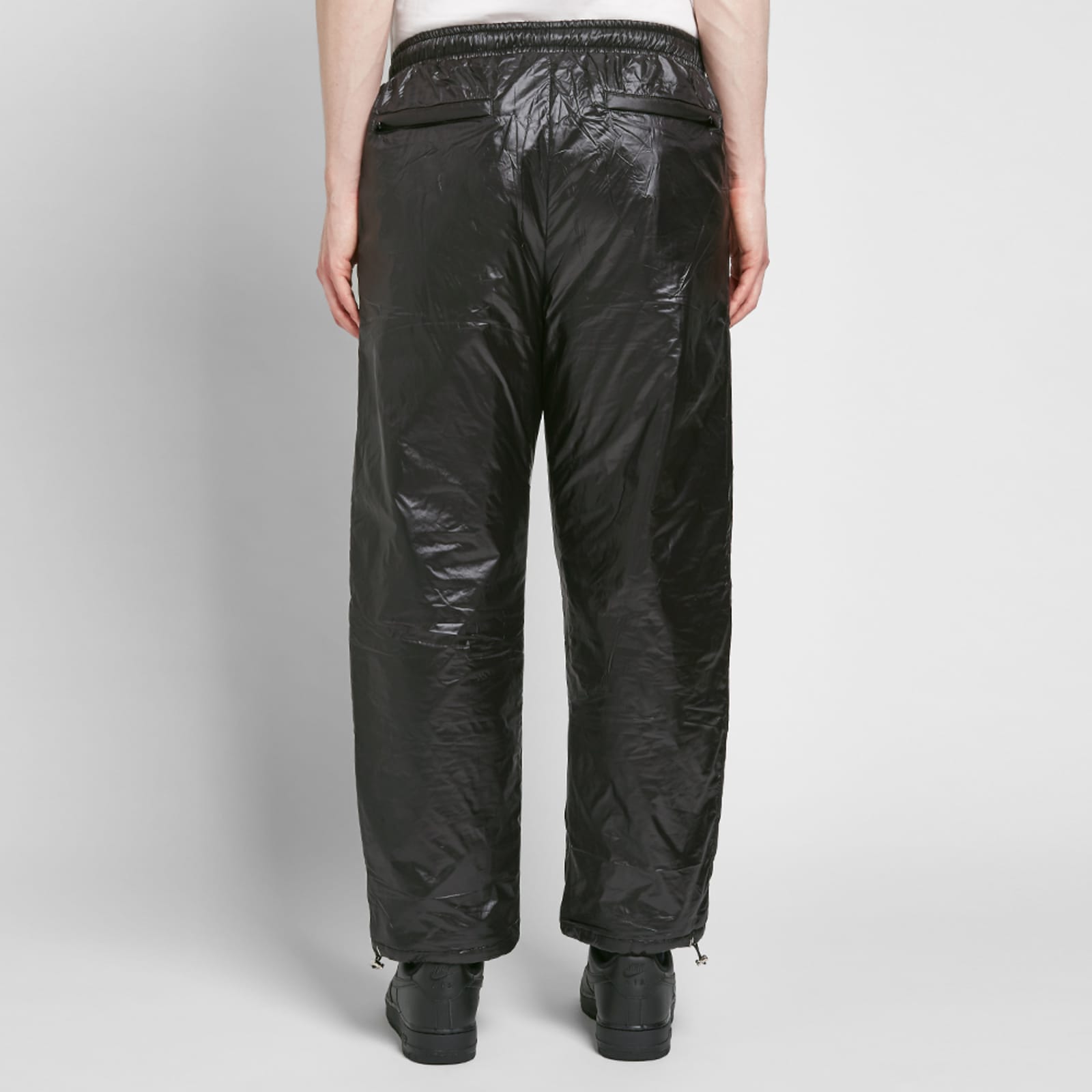 MKI Padded Nylon Track Pant Black END.