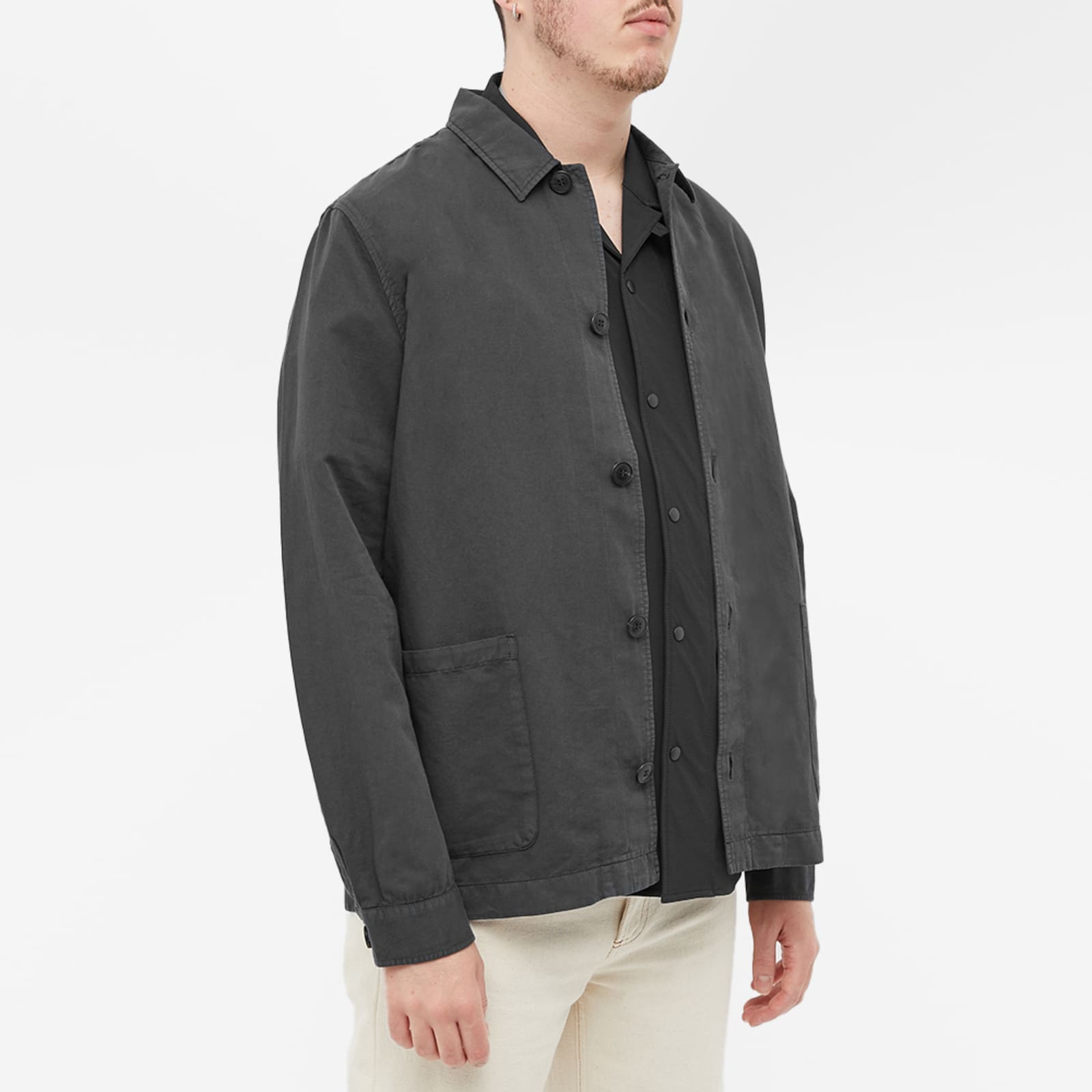 Sunspel Chore Jacket Charcoal END.