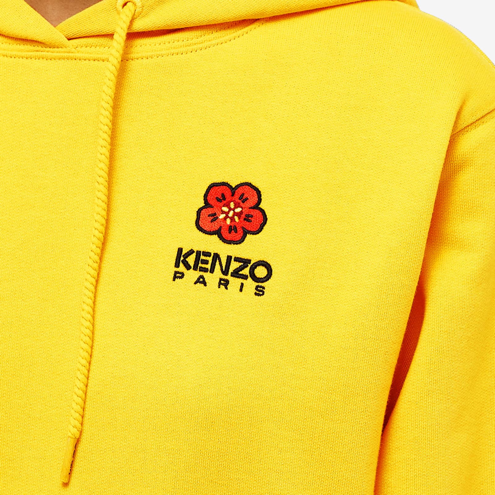 Kenzo Crest Logo Classic Hoodie - Golden Yellow