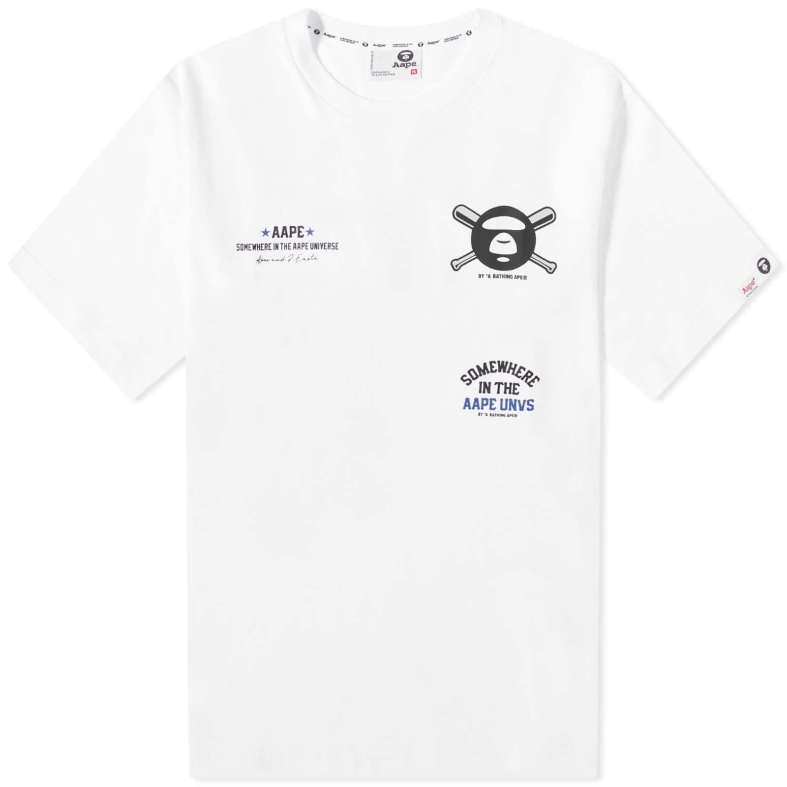 AAPE Street Baseball Number T Shirt White END GB aape-street-baseball-number-t-shirt-white-end-gb