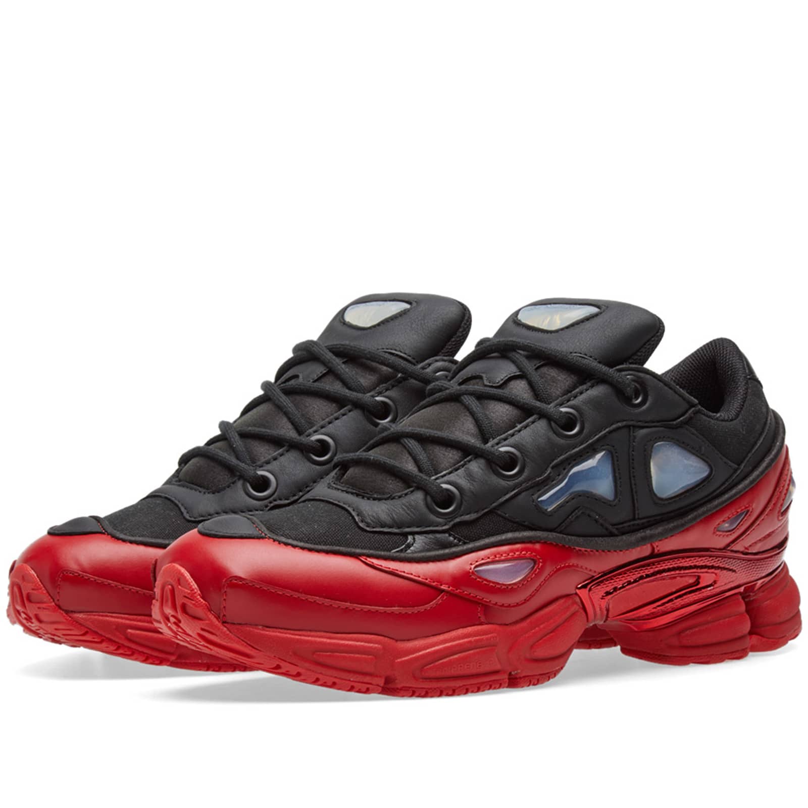 Adidas x Raf Simons Ozweego III - Core Black & Scarlet