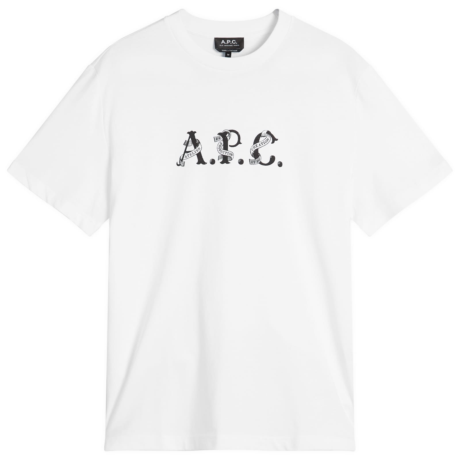 A.P.C. Hugo Graphic Logo T-Shirt - White