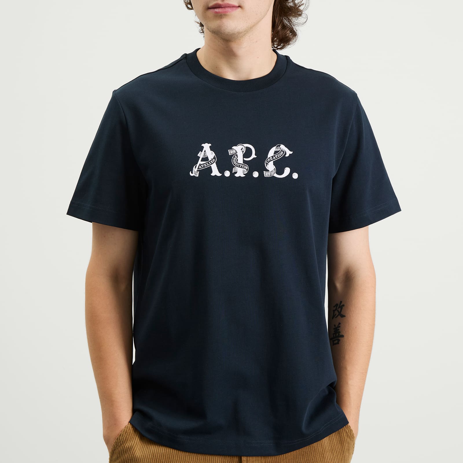 A.P.C. Hugo Graphic Logo T-Shirt