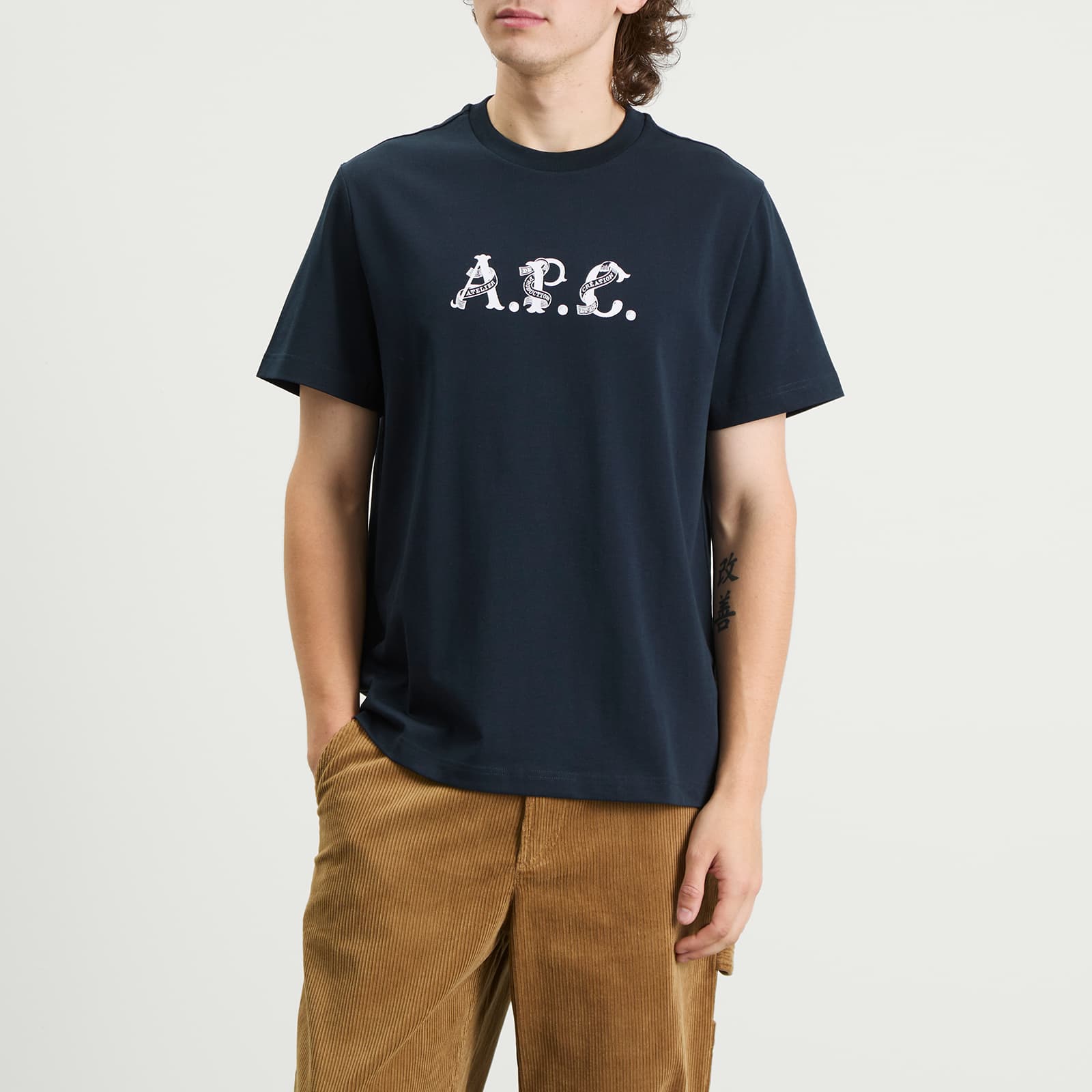 A.P.C. Hugo Graphic Logo T-Shirt