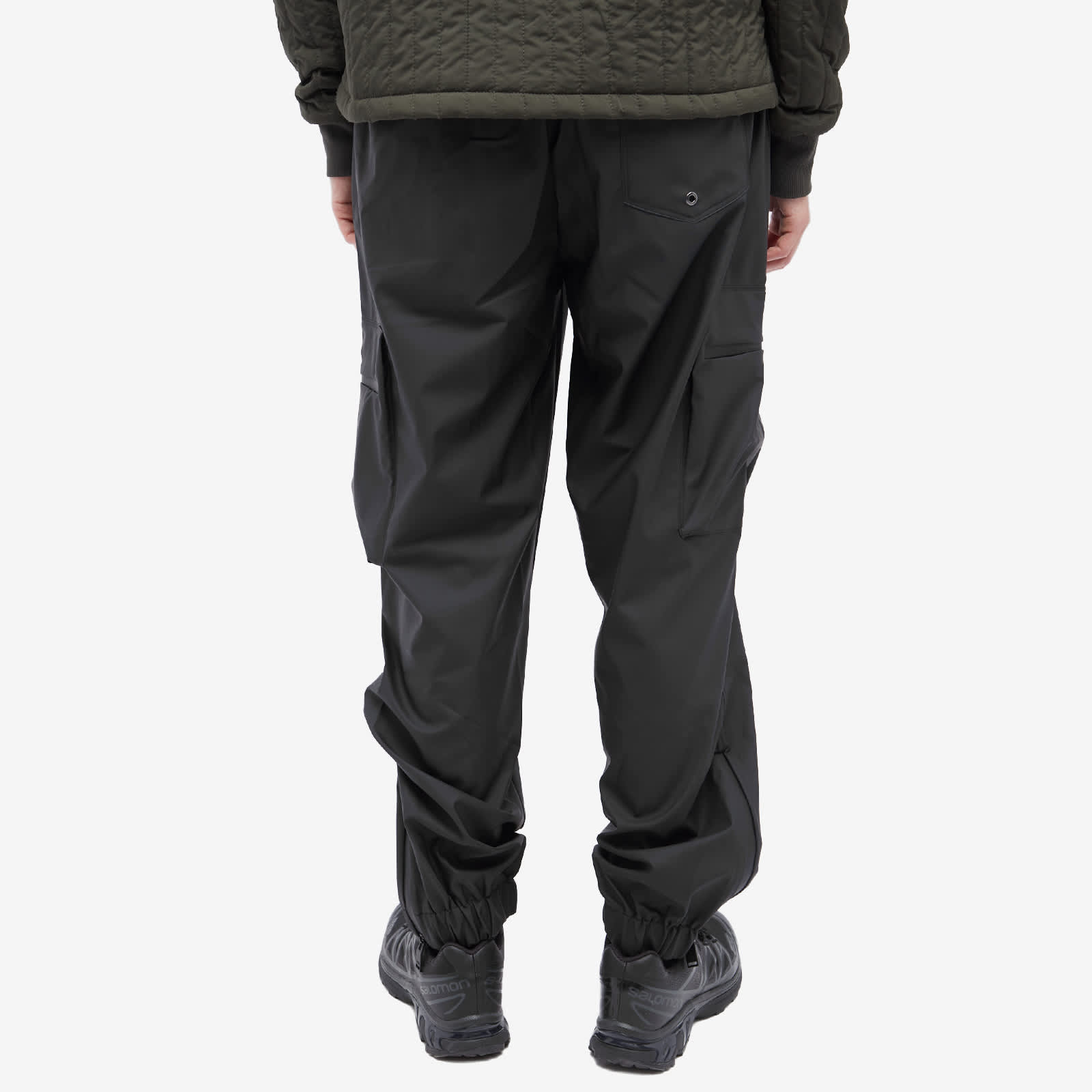 RAINS Cargo Rain Pants Black END.