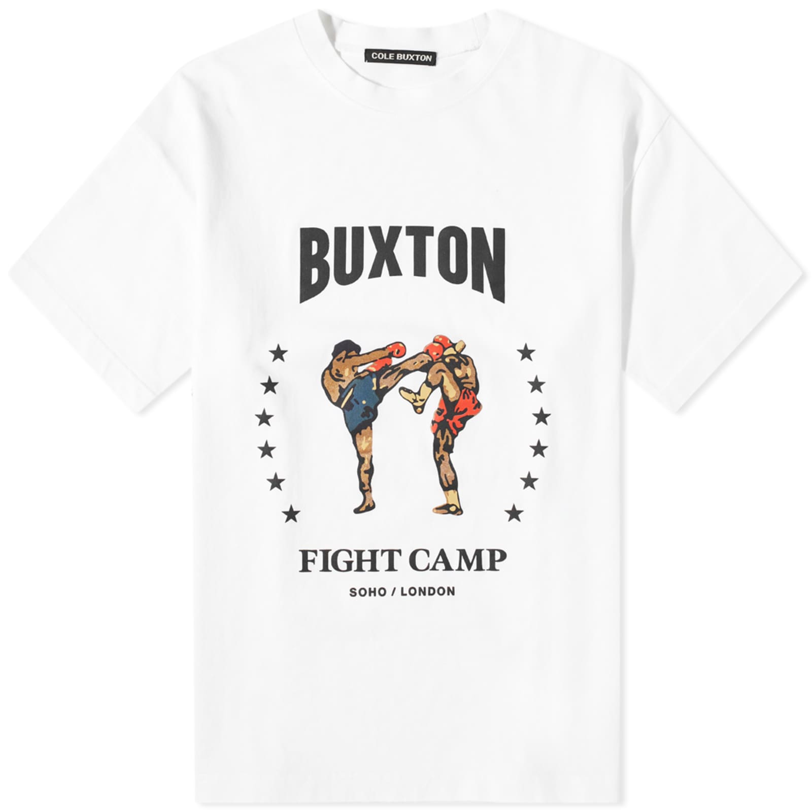 Cole Buxton Fight Camp TShirt White END.