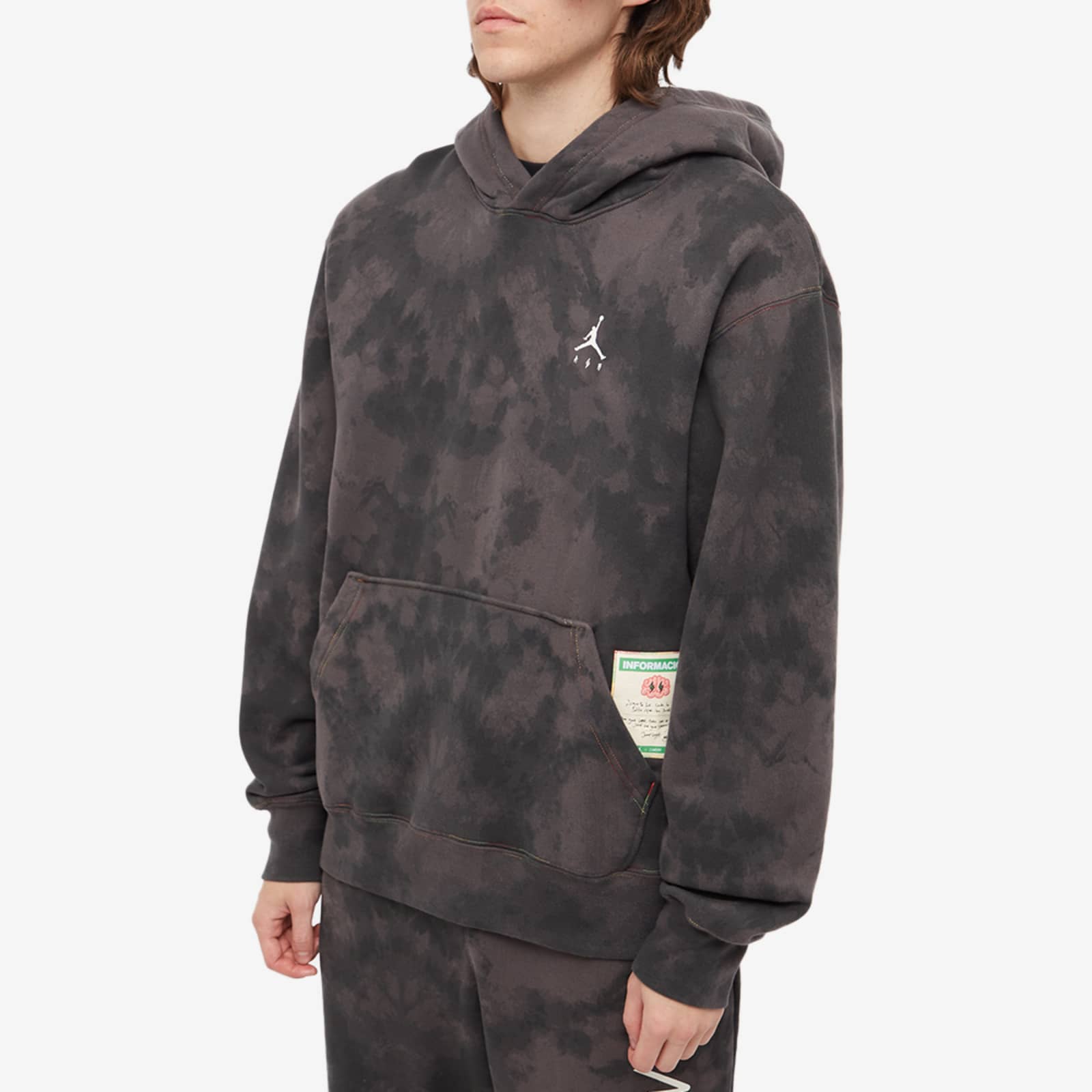 jordan fleece hoodie black