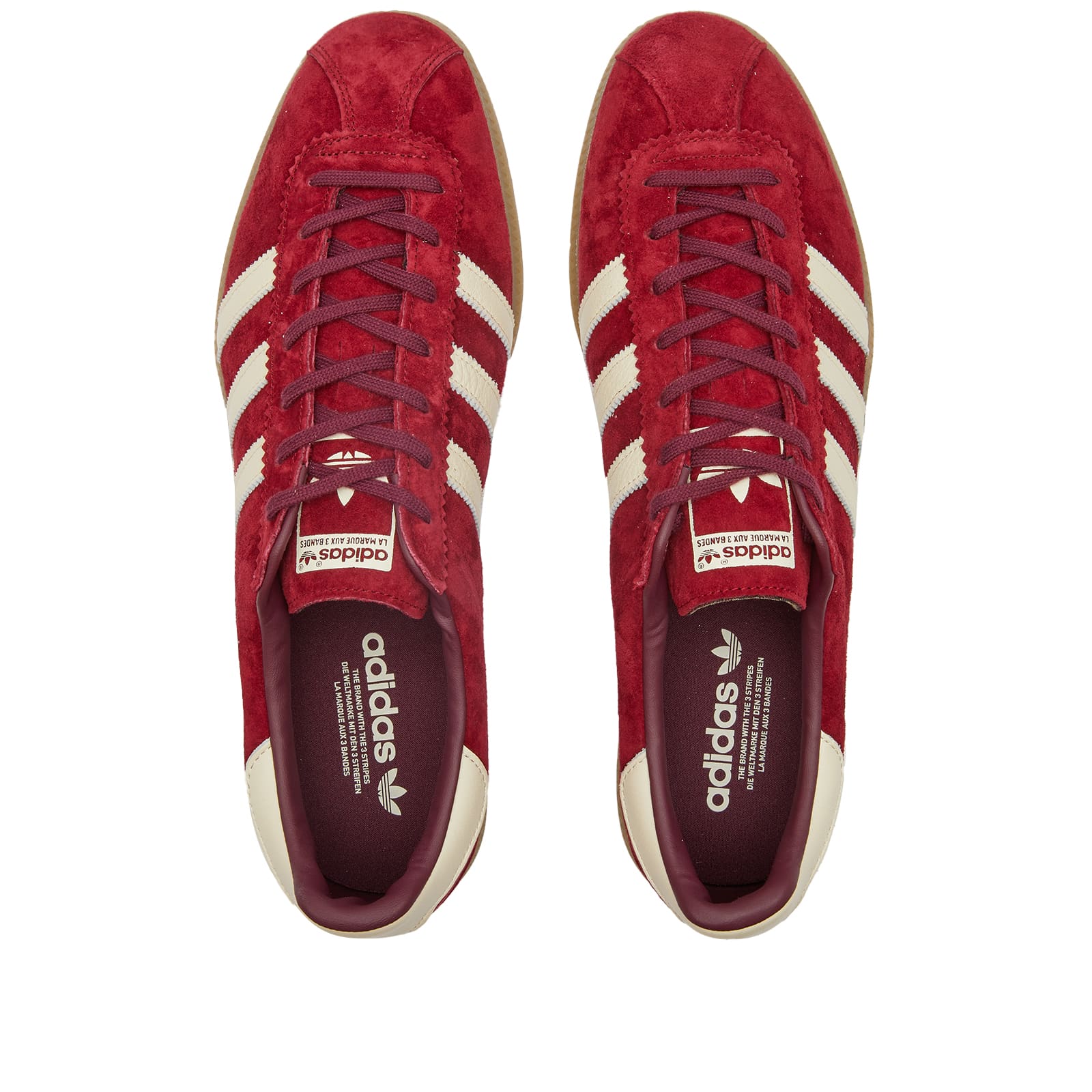 Adidas Bermuda Burgundy, White & Maroon | END.