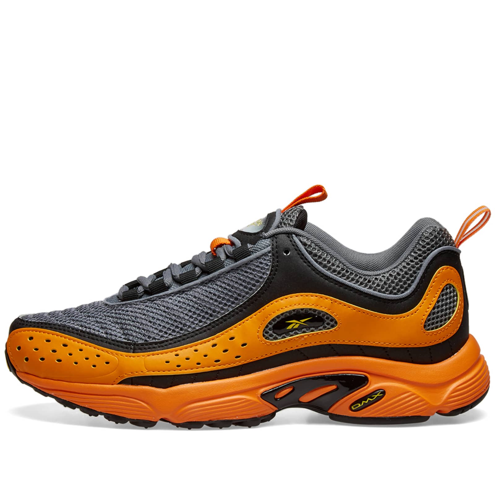 Reebok Daytona DMX II Black, Grey & Orange | END.