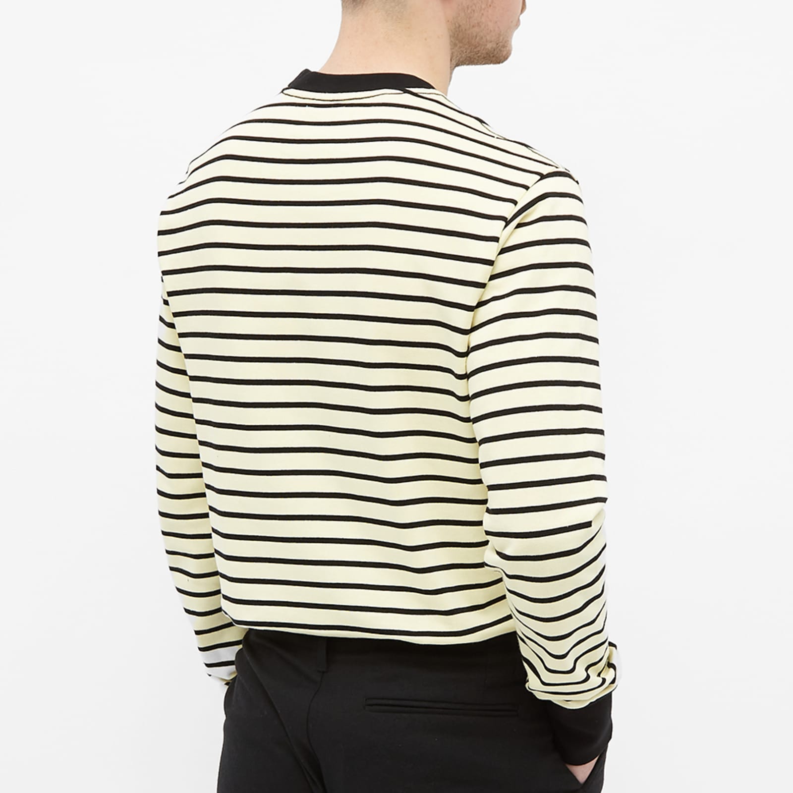 Aimé Leon Dore Long Sleeve Stripe T-Shirt - Jet Black