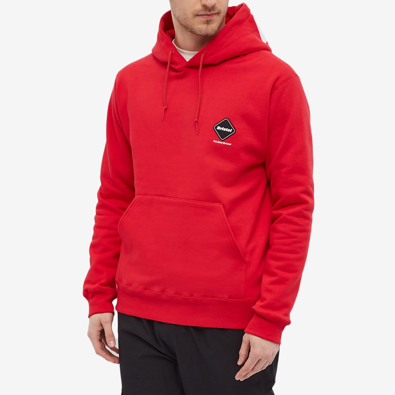 F.C. Real Bristol Logo Popover Hoodie - Red