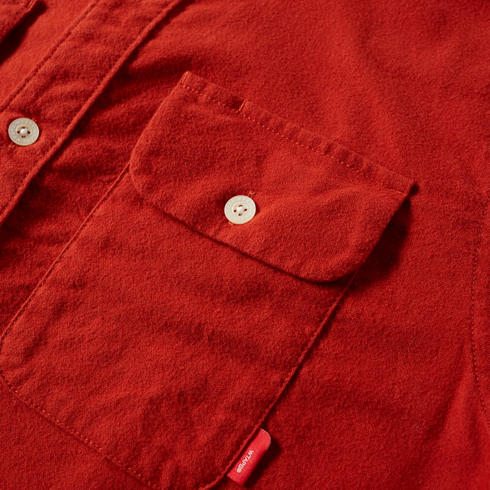 WTAPS Union 03 Shirt - Orange