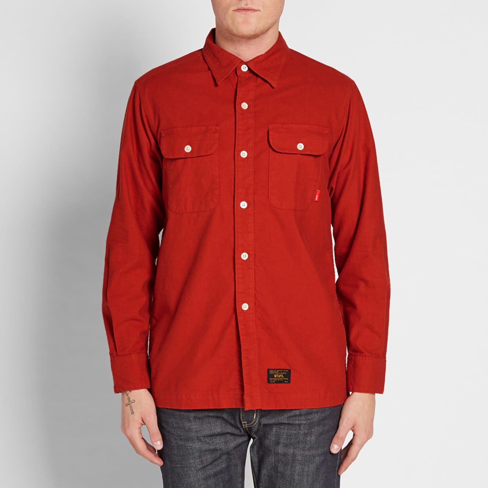 WTAPS Union 03 Shirt - Orange