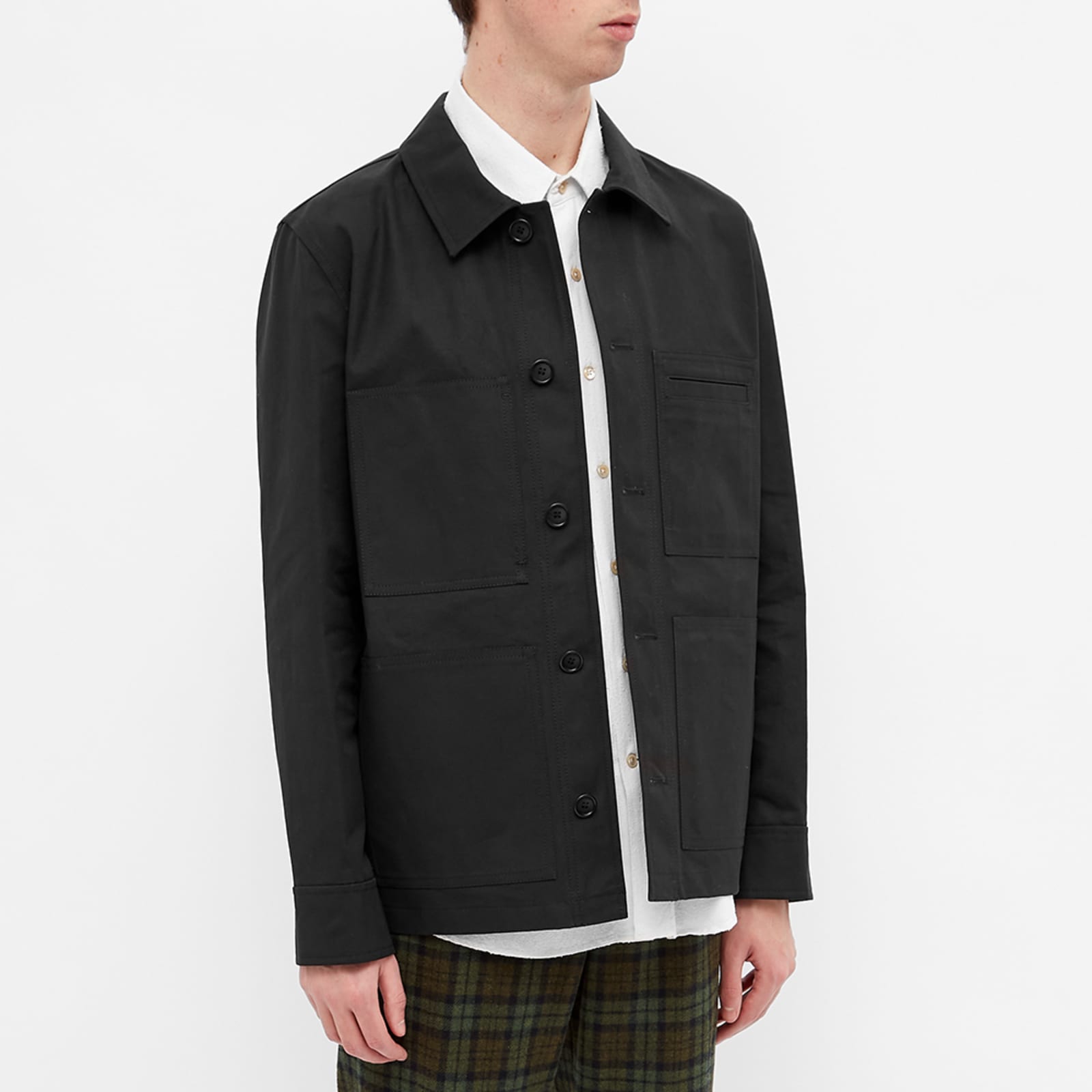 A.P.C. Andre Technical Chore Jacket Black END.